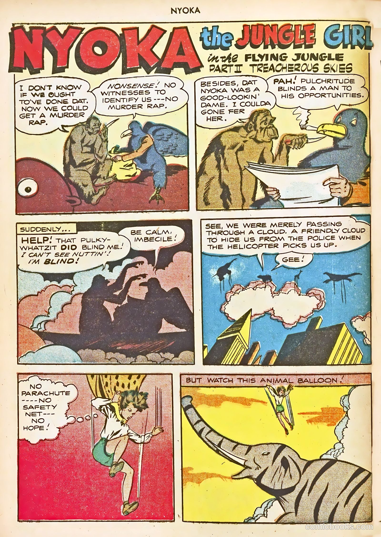 Nyoka the Jungle Girl #9 — page 14 of 52