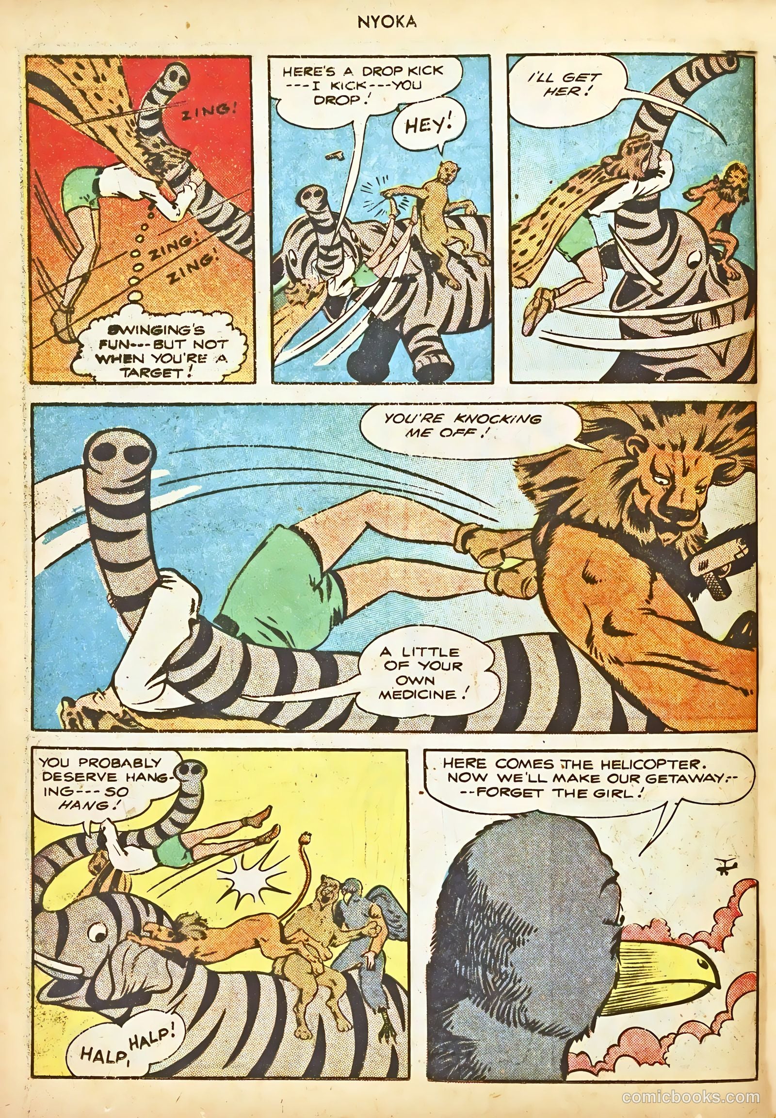 Nyoka the Jungle Girl #9 — page 18 of 52