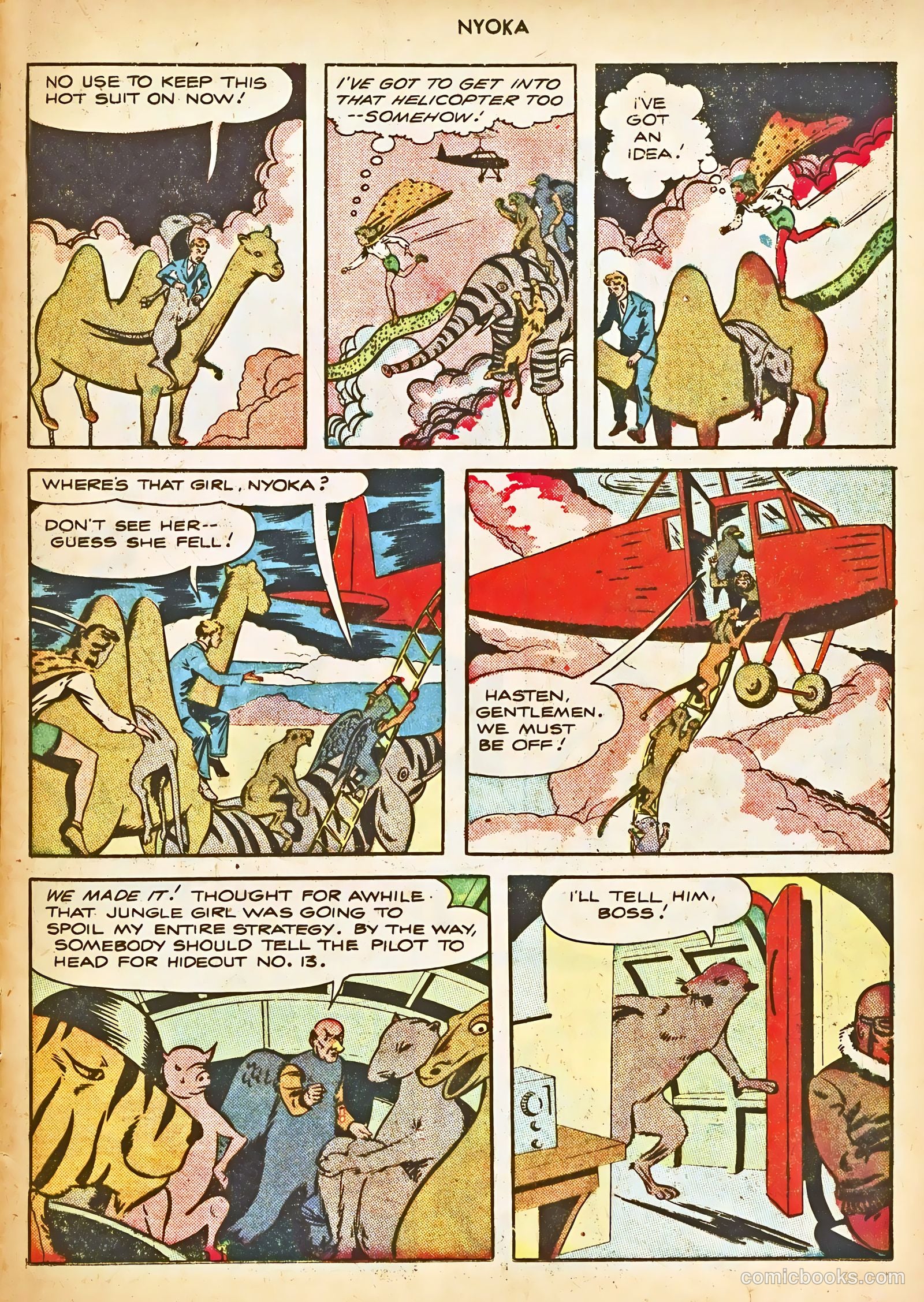 Nyoka the Jungle Girl #9 — page 19 of 52