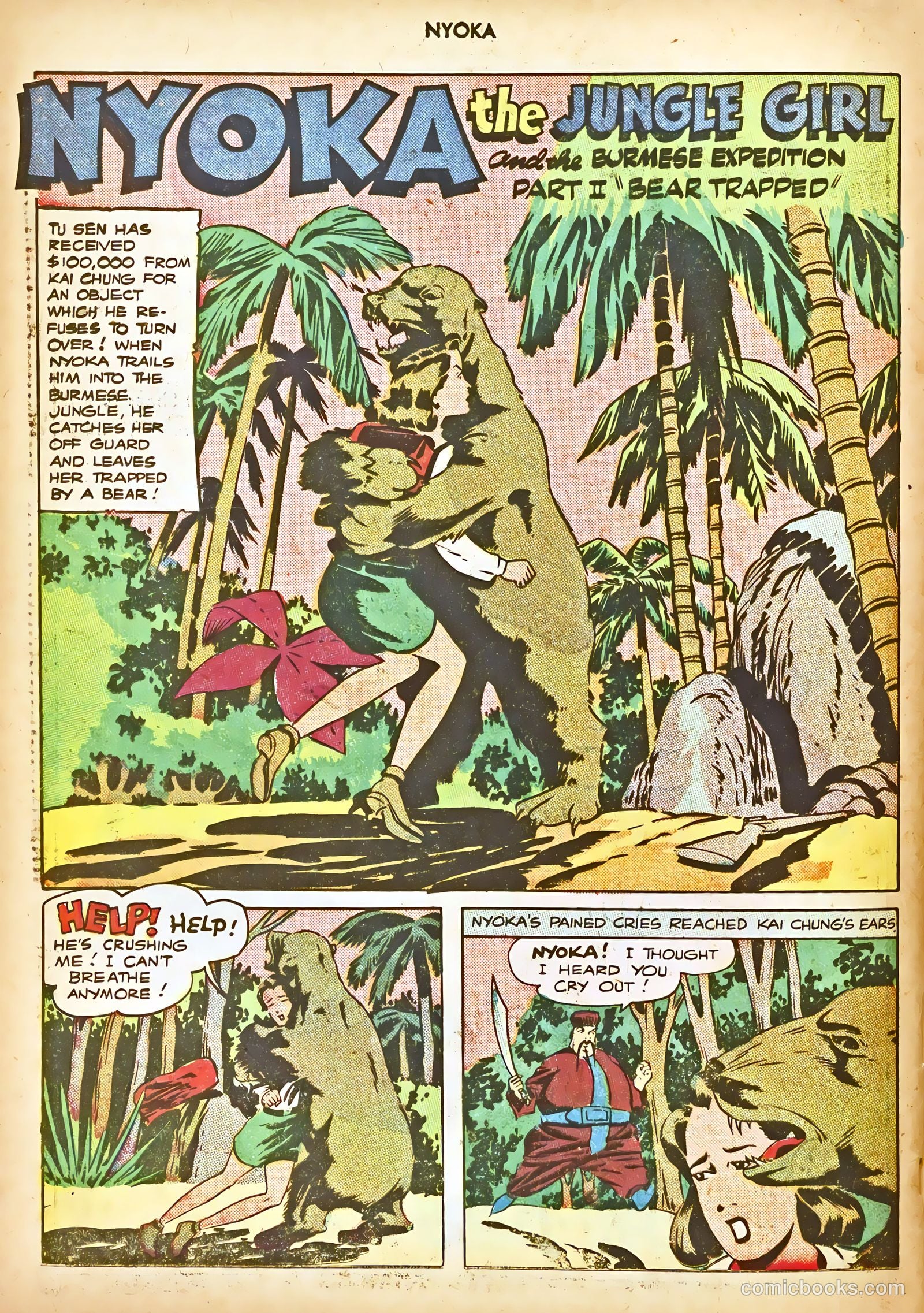 Nyoka the Jungle Girl #9 — page 34 of 52