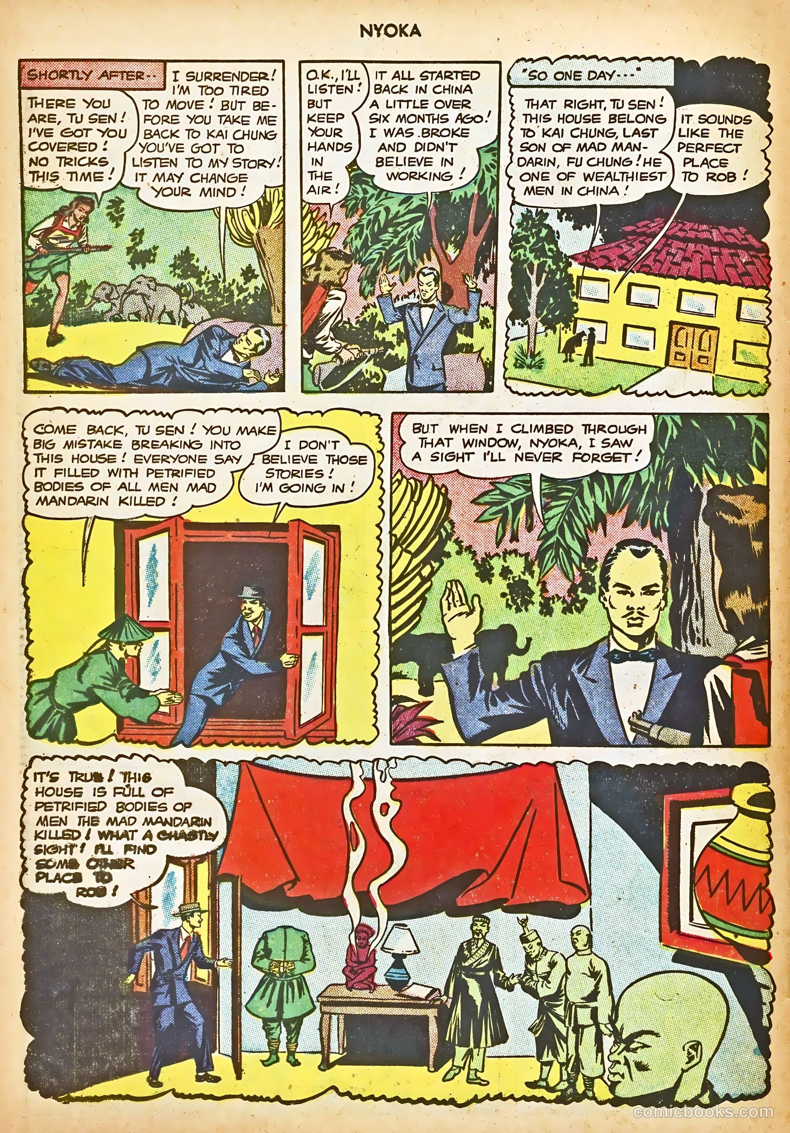 Nyoka the Jungle Girl #9 — page 36 of 52