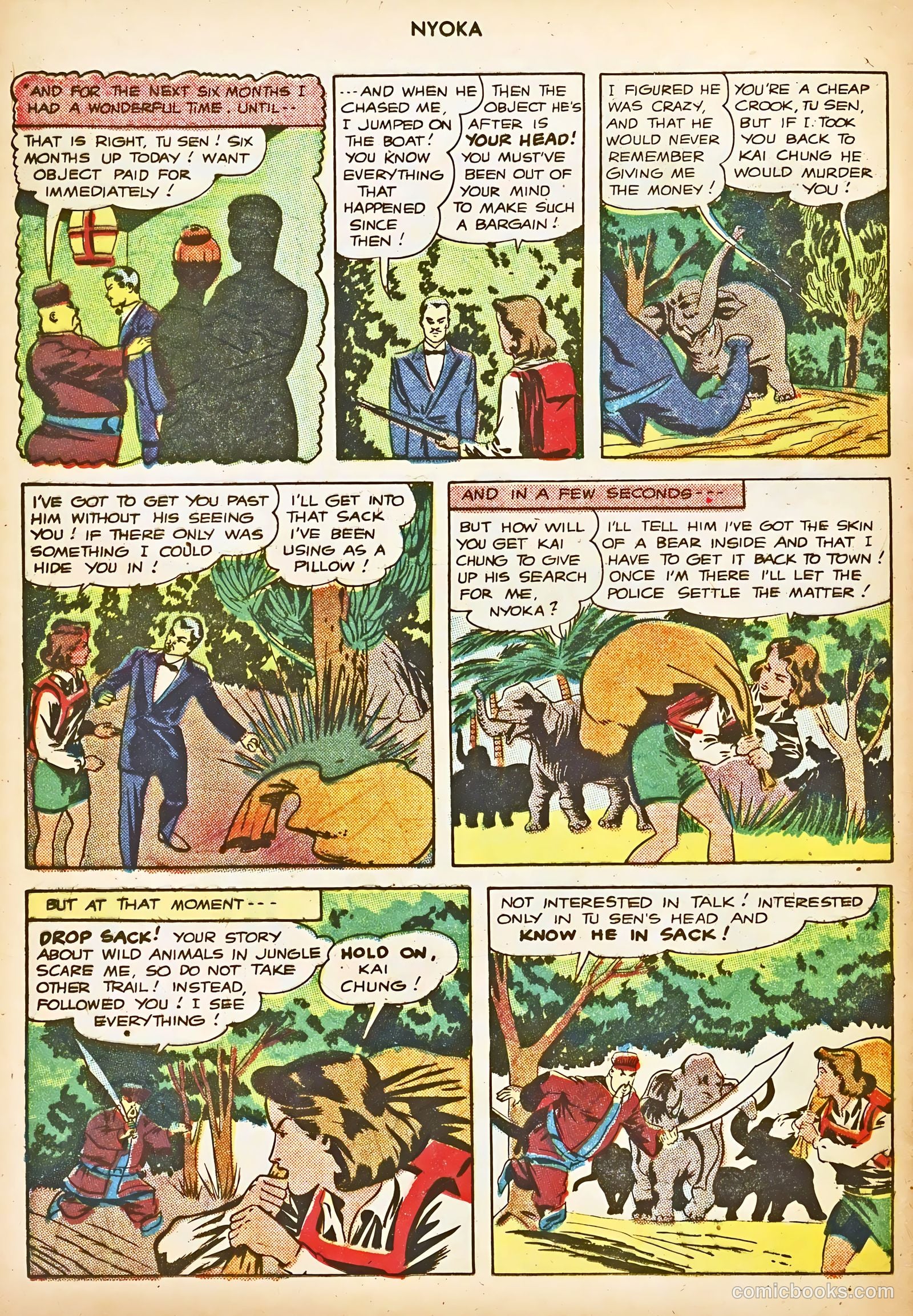 Nyoka the Jungle Girl #9 — page 38 of 52
