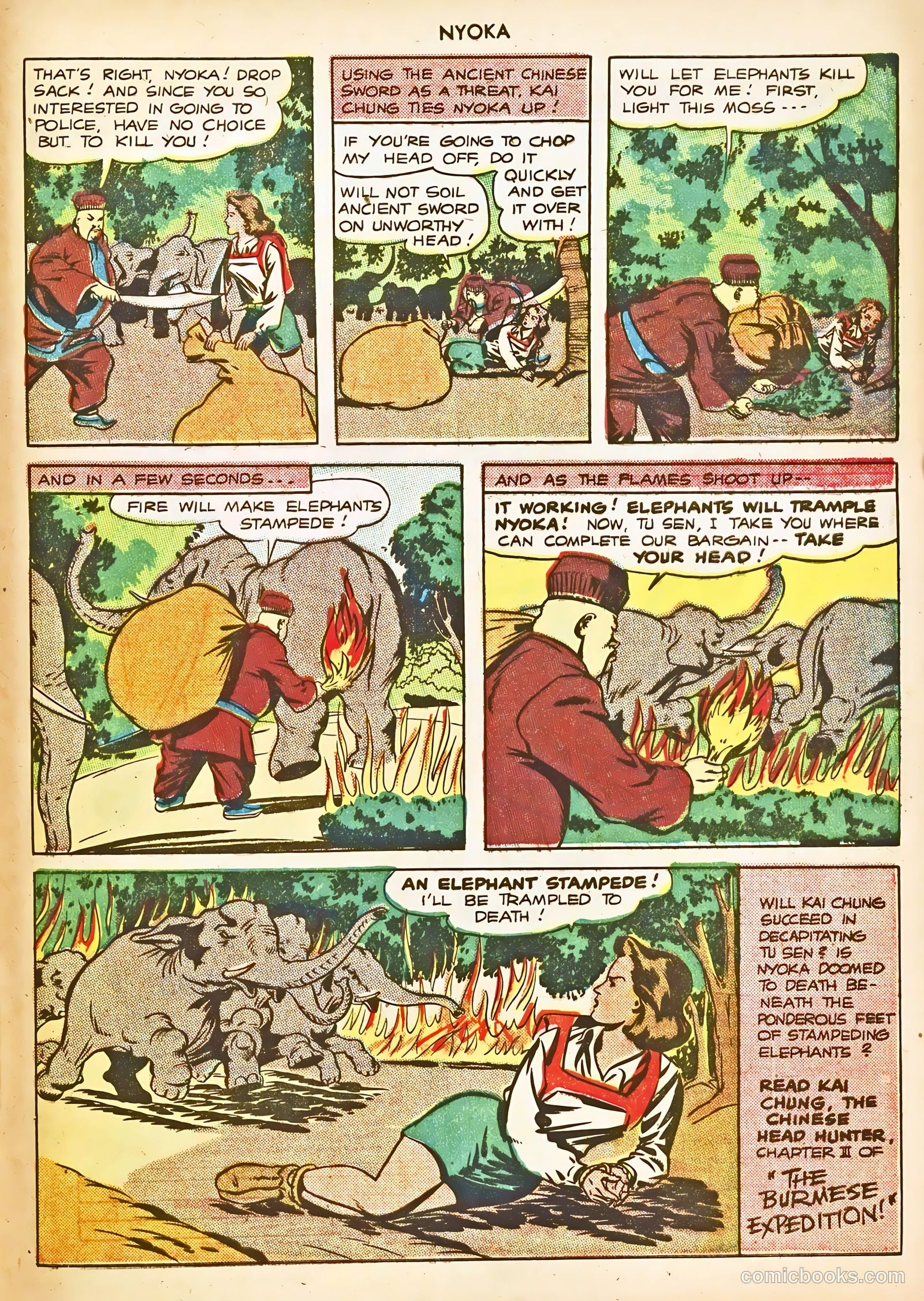 Nyoka the Jungle Girl #9 — page 39 of 52
