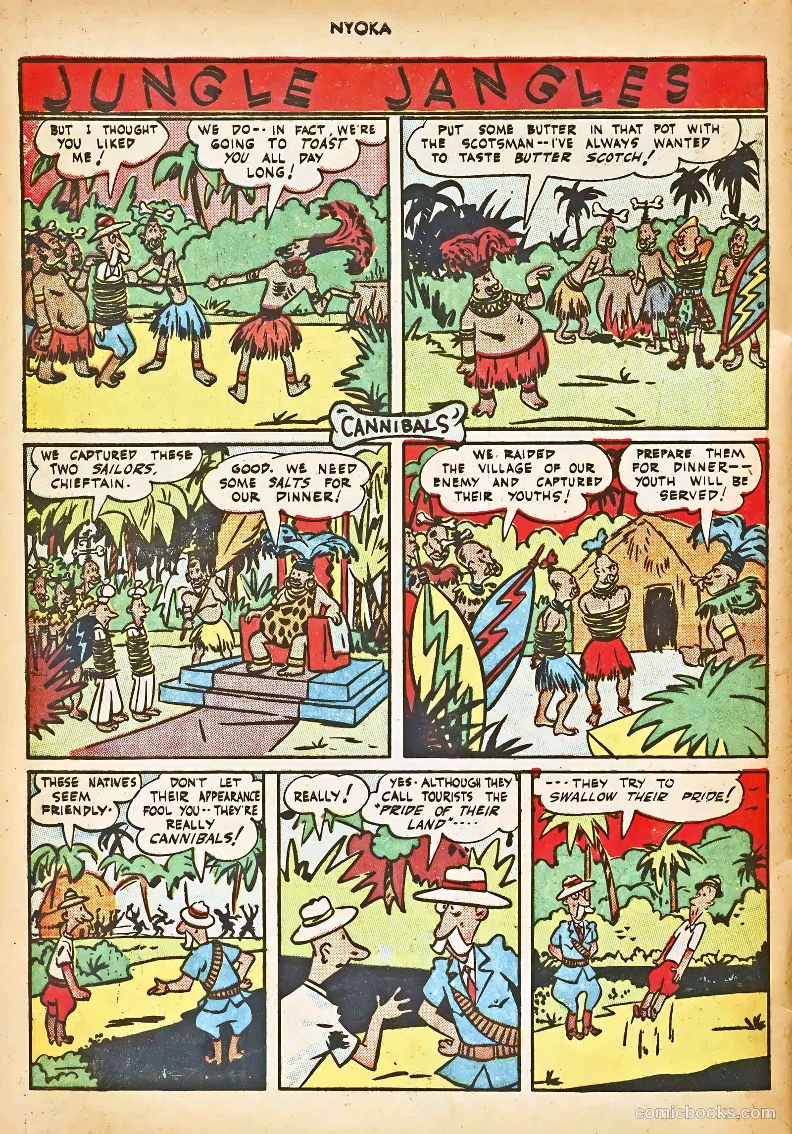 Nyoka the Jungle Girl #9 — page 42 of 52
