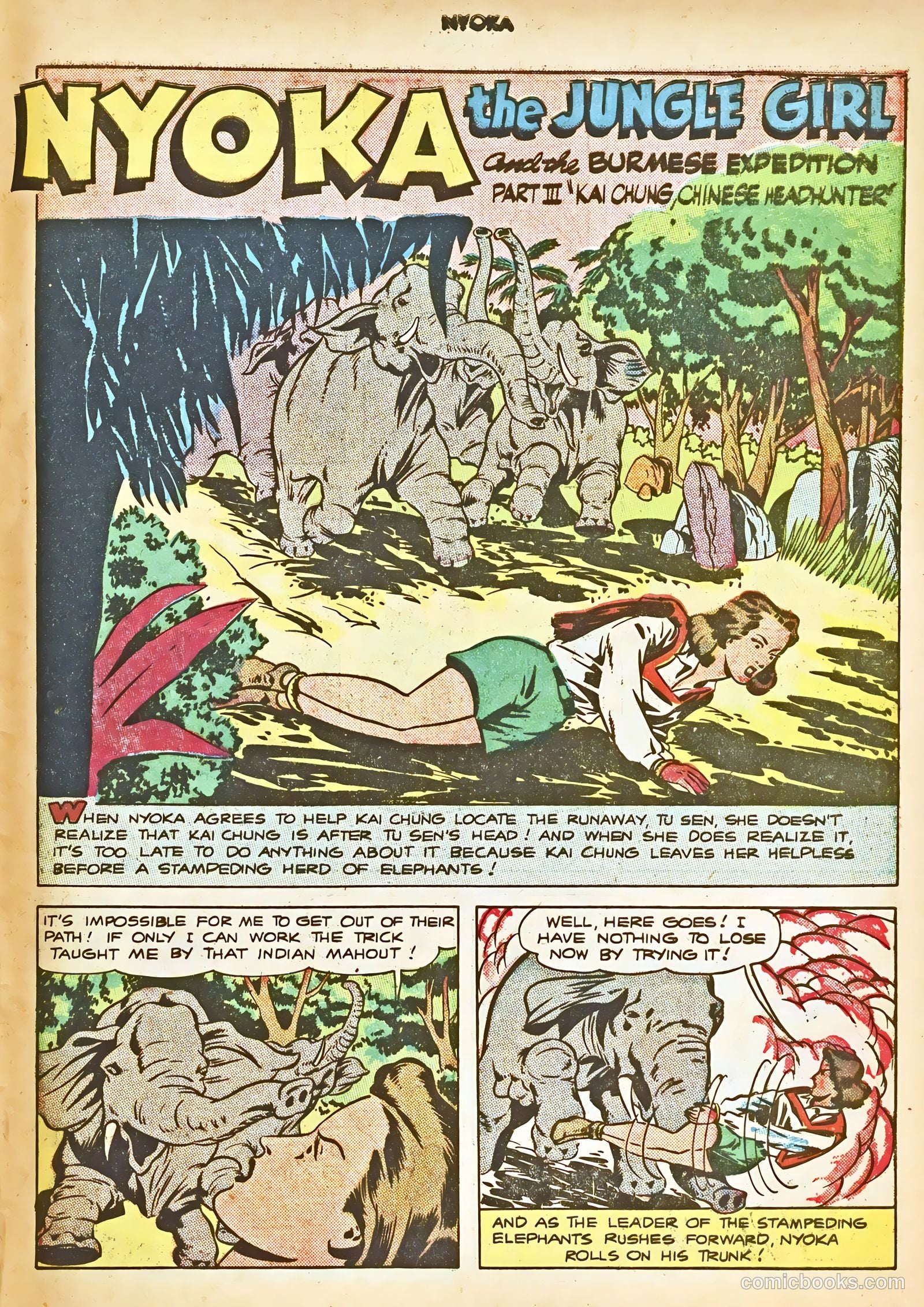 Nyoka the Jungle Girl #9 — page 43 of 52