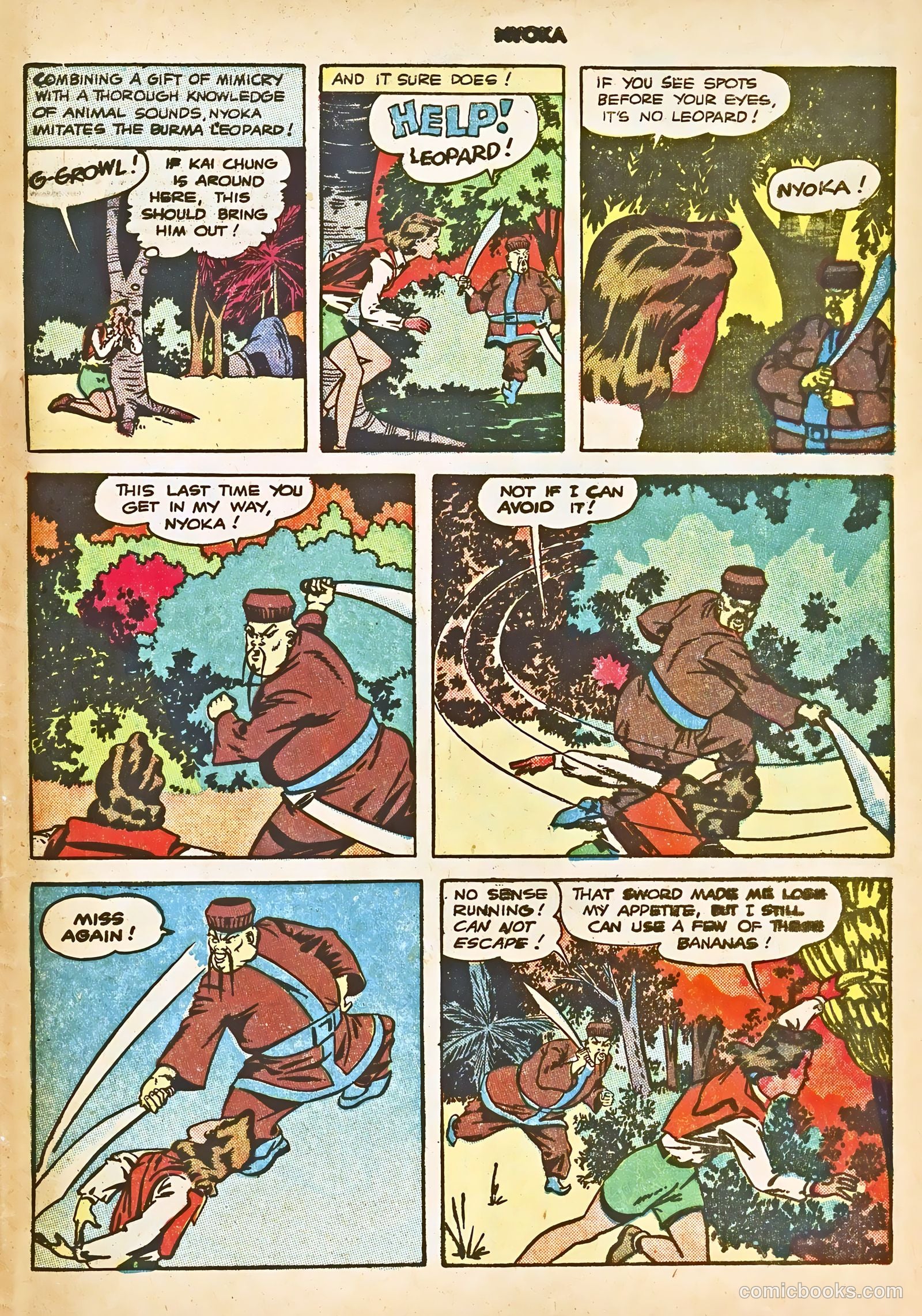 Nyoka the Jungle Girl #9 — page 47 of 52