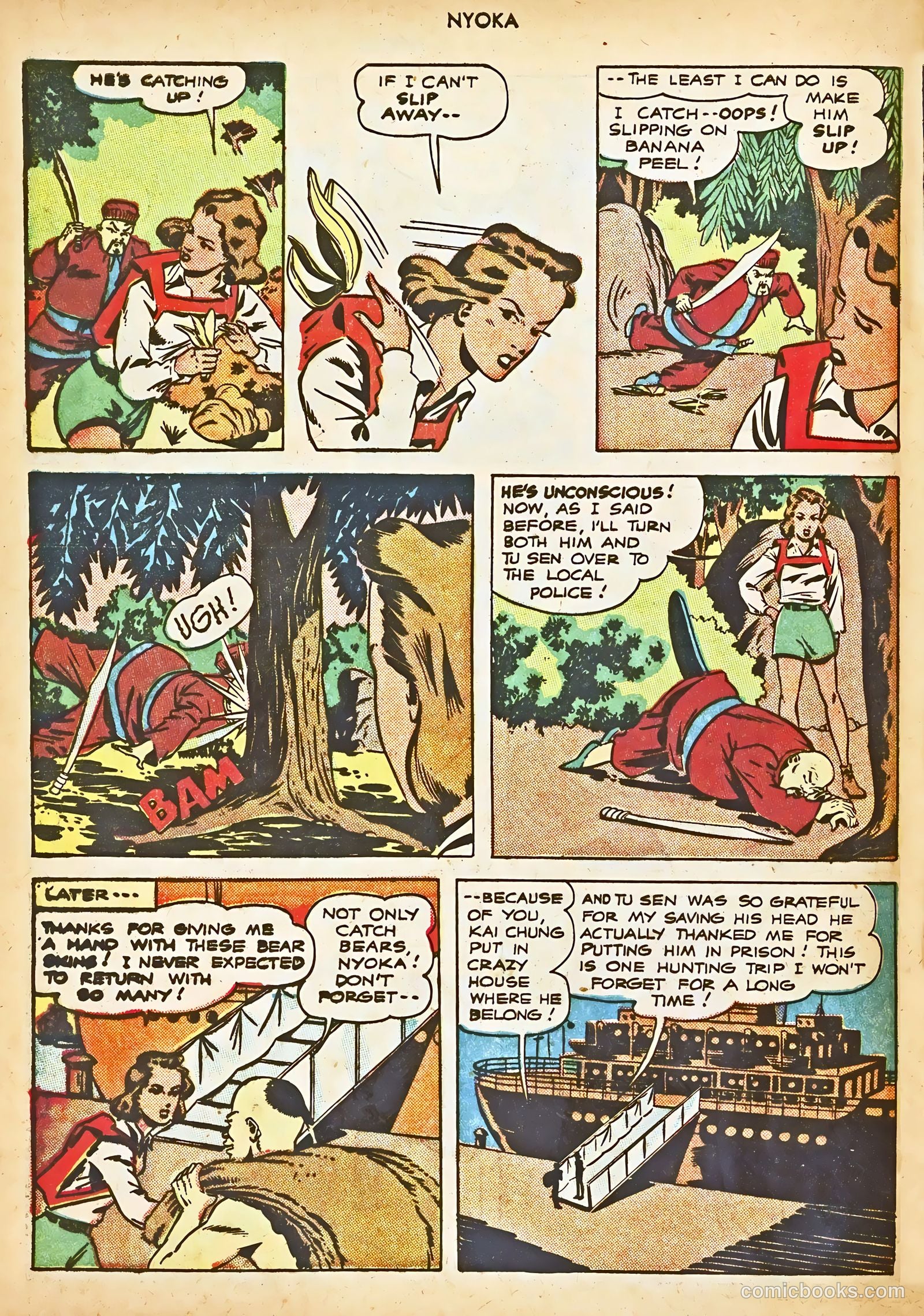 Nyoka the Jungle Girl #9 — page 48 of 52