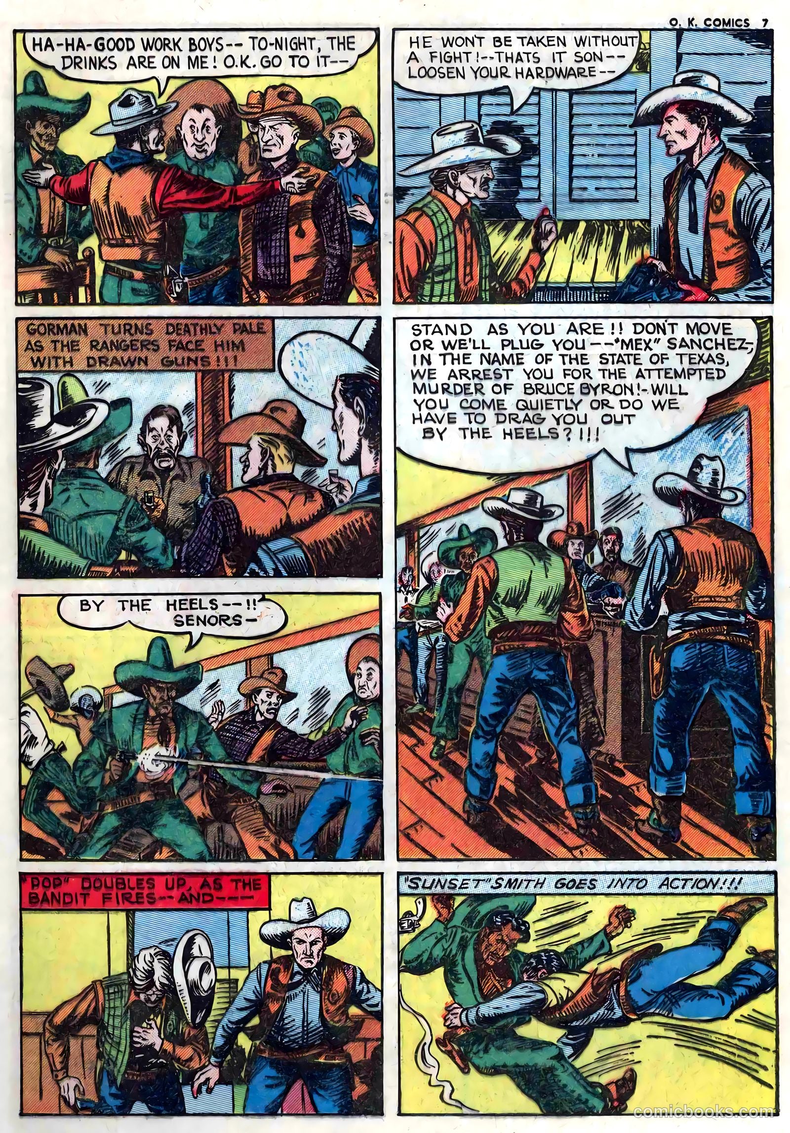 O.K. Comics #1 — page 8 of 66
