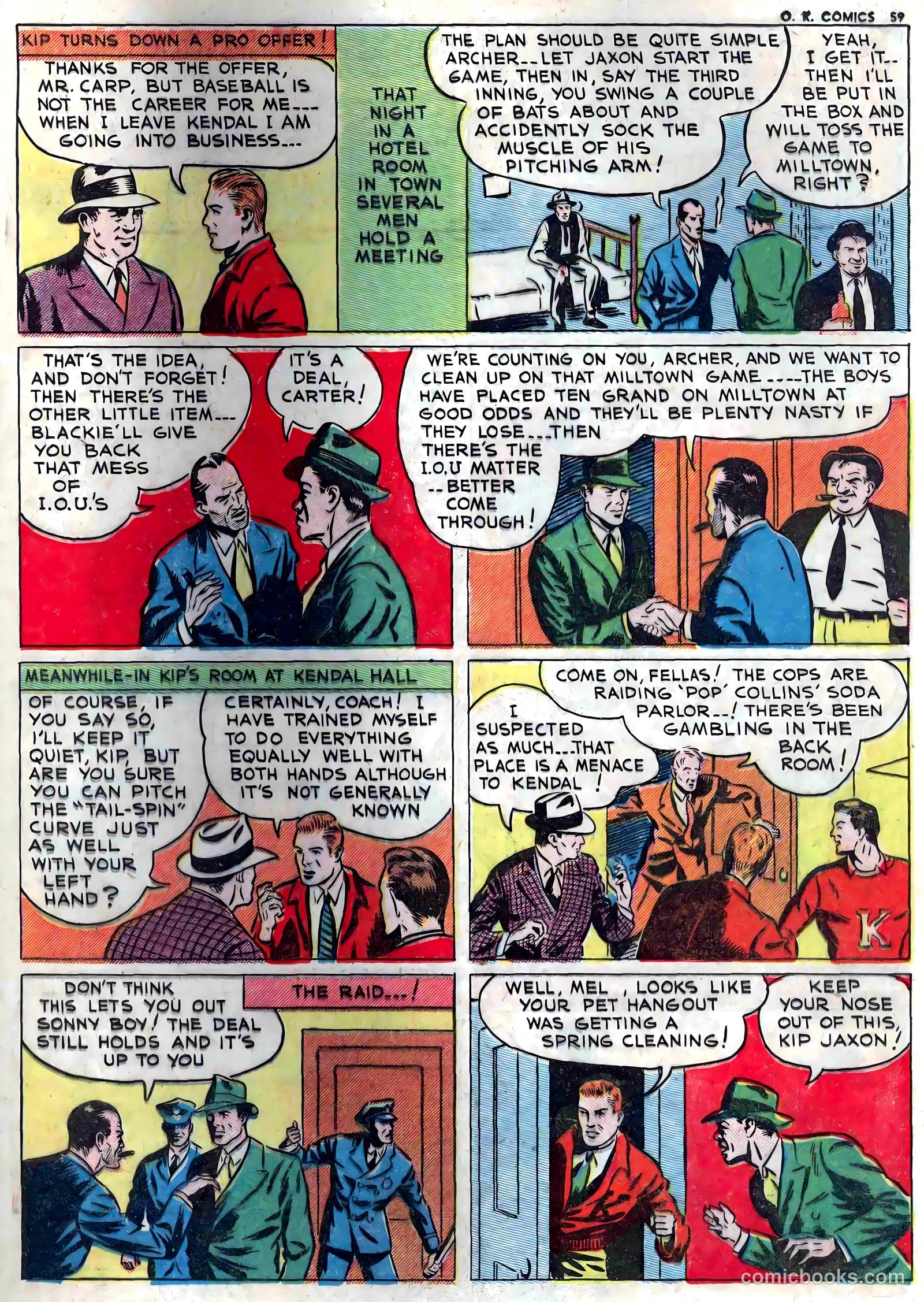 O.K. Comics #1 — page 60 of 66