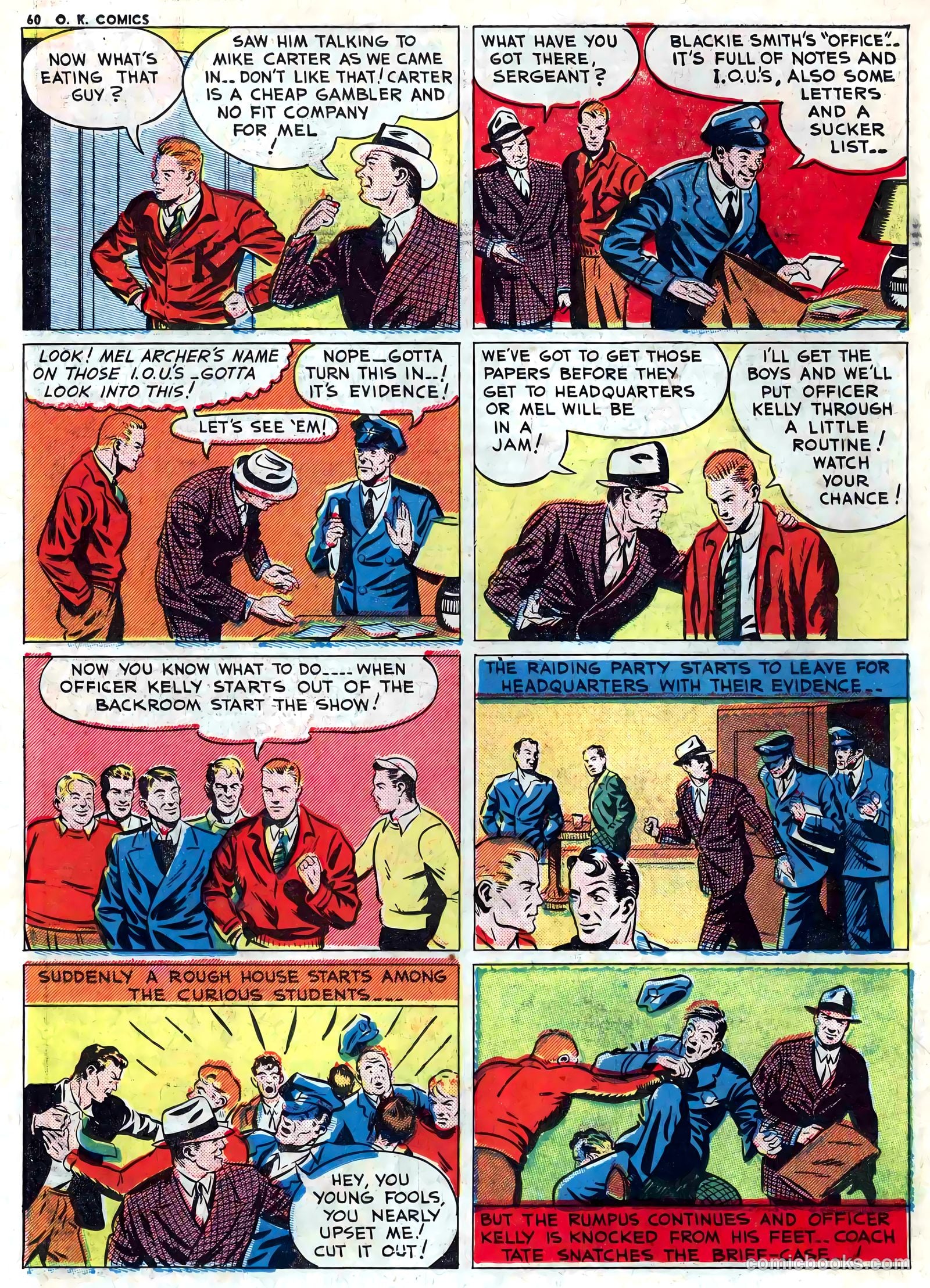 O.K. Comics #1 — page 61 of 66