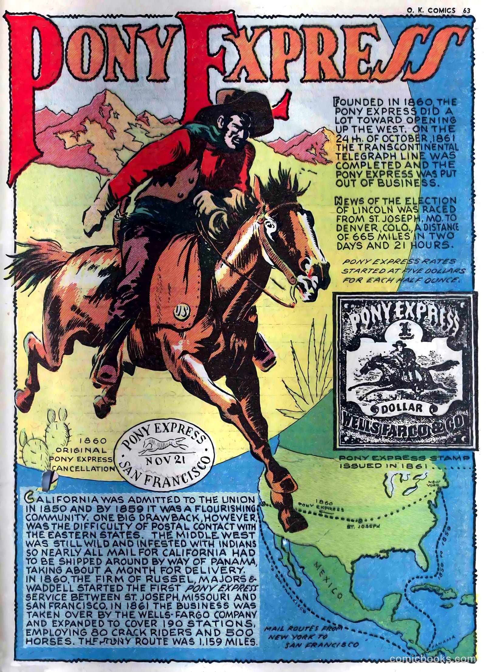 O.K. Comics #1 — page 64 of 66