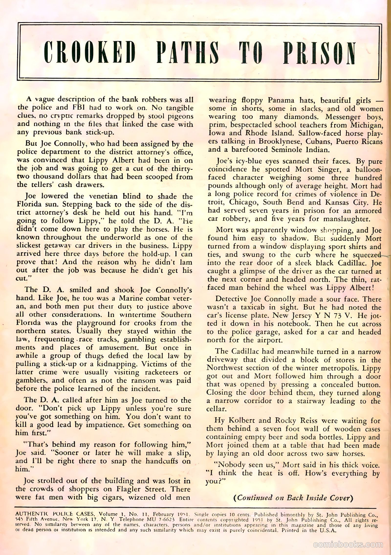 Authentic Police Cases #11 — page 2 of 36