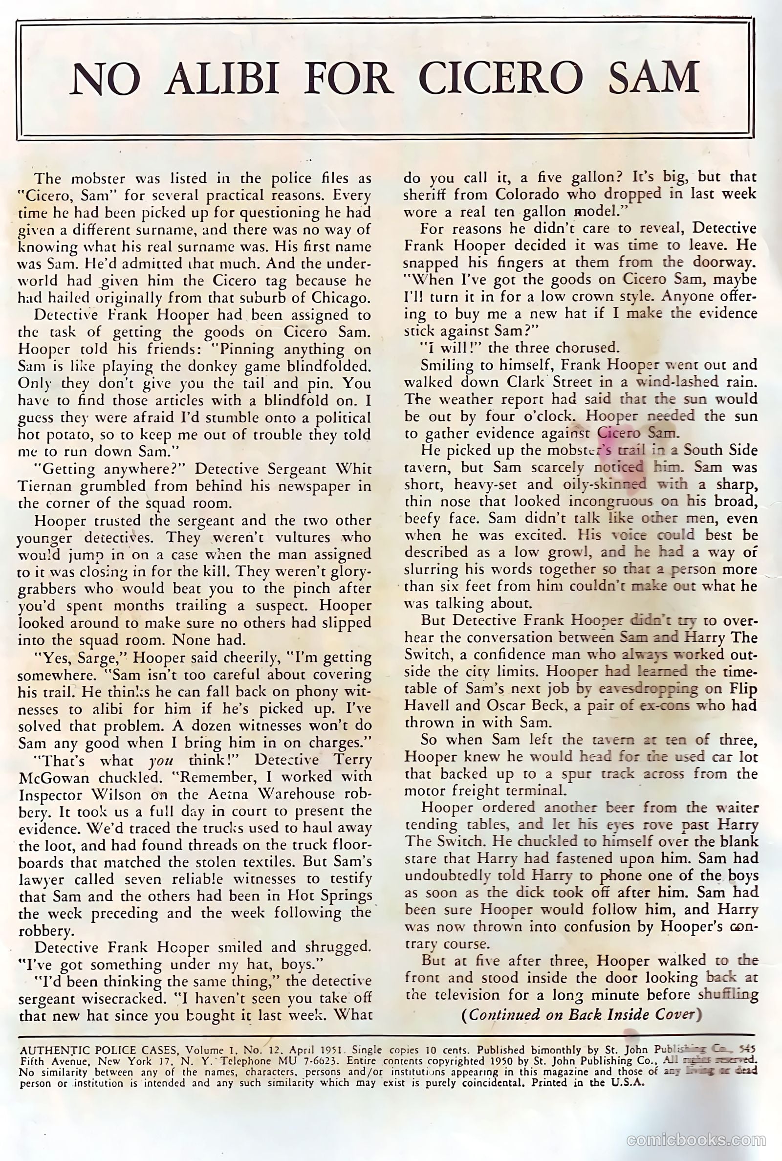 Authentic Police Cases #12 — page 2 of 36