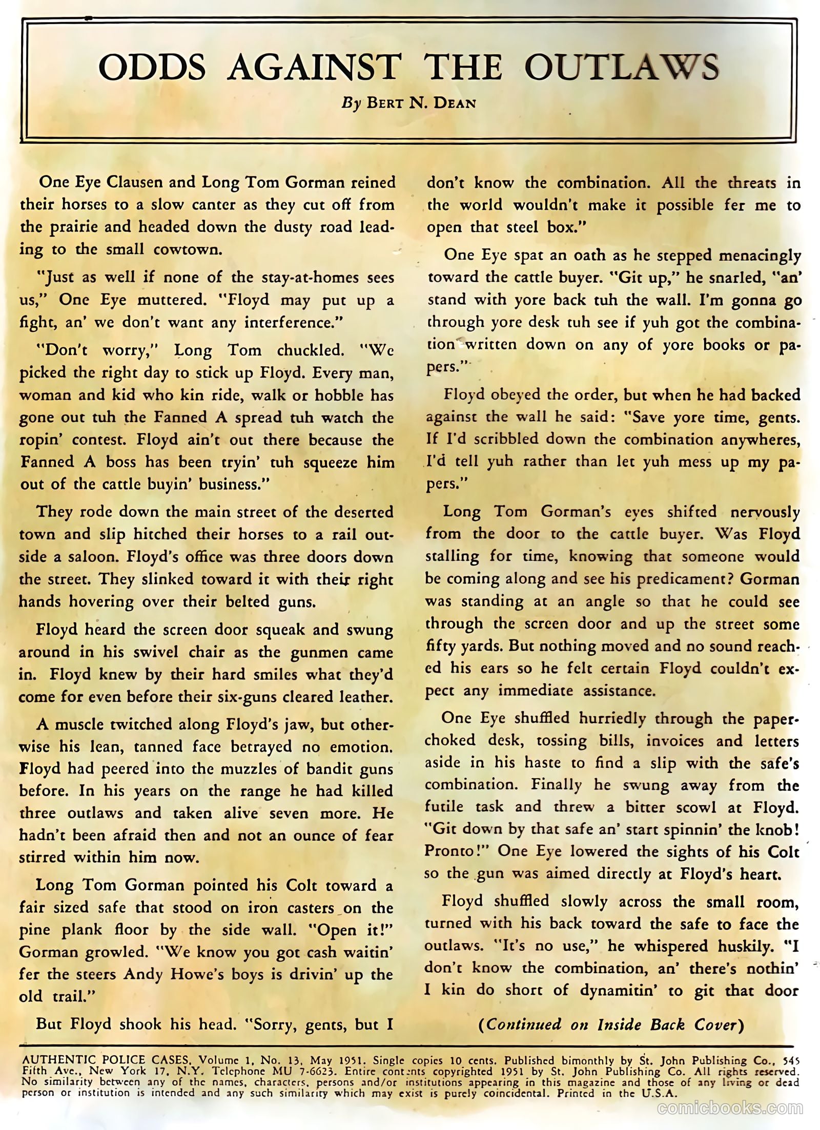 Authentic Police Cases #13 — page 2 of 36