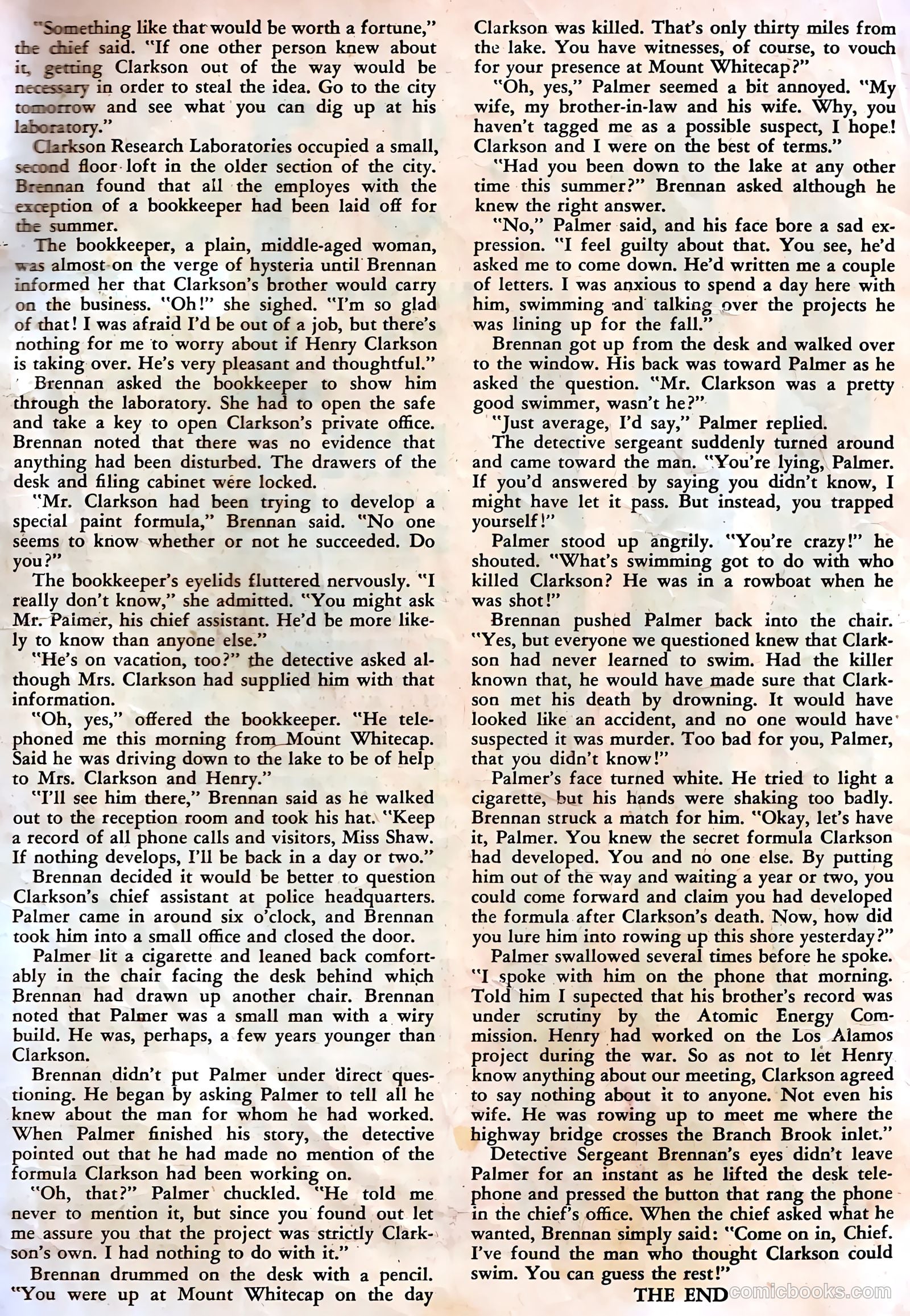 Authentic Police Cases #14 — page 35 of 36