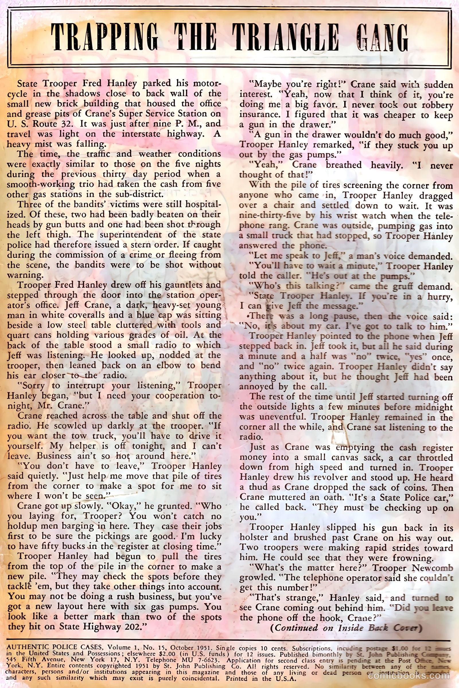 Authentic Police Cases #15 — page 2 of 37