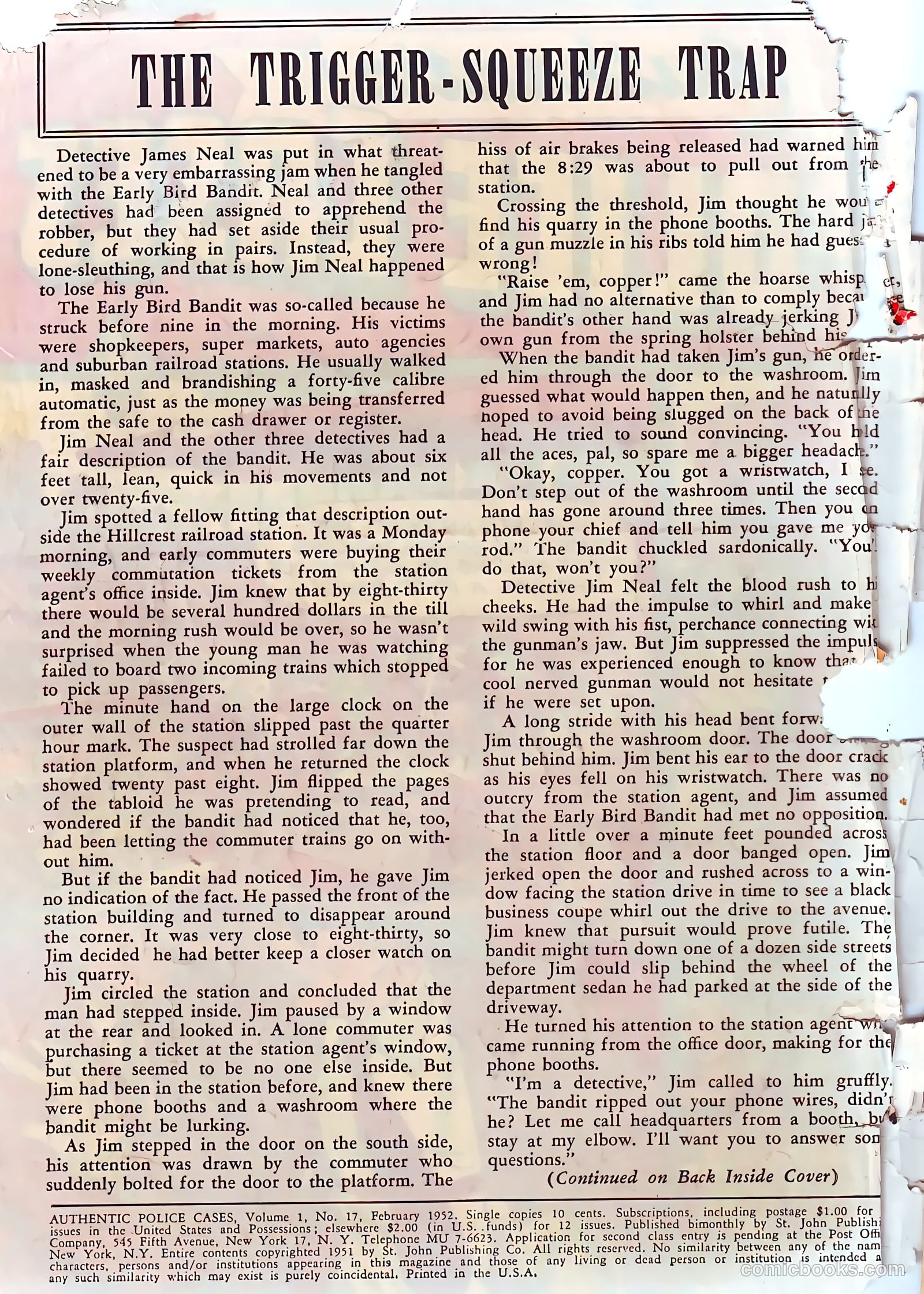 Authentic Police Cases #17 — page 3 of 37
