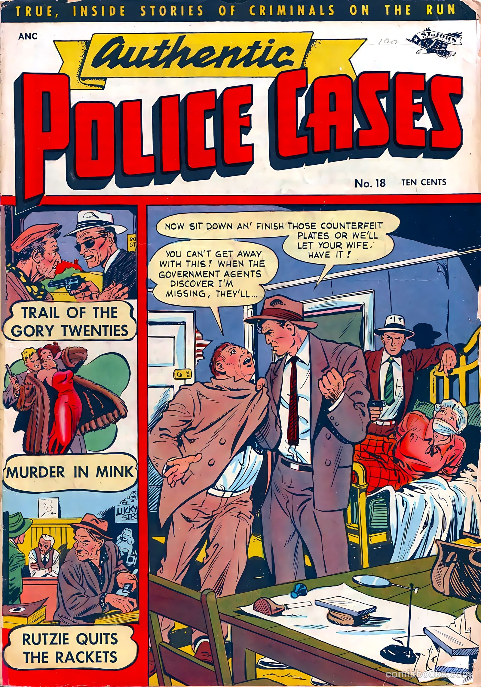 Authentic Police Cases #18 — page 1 of 36