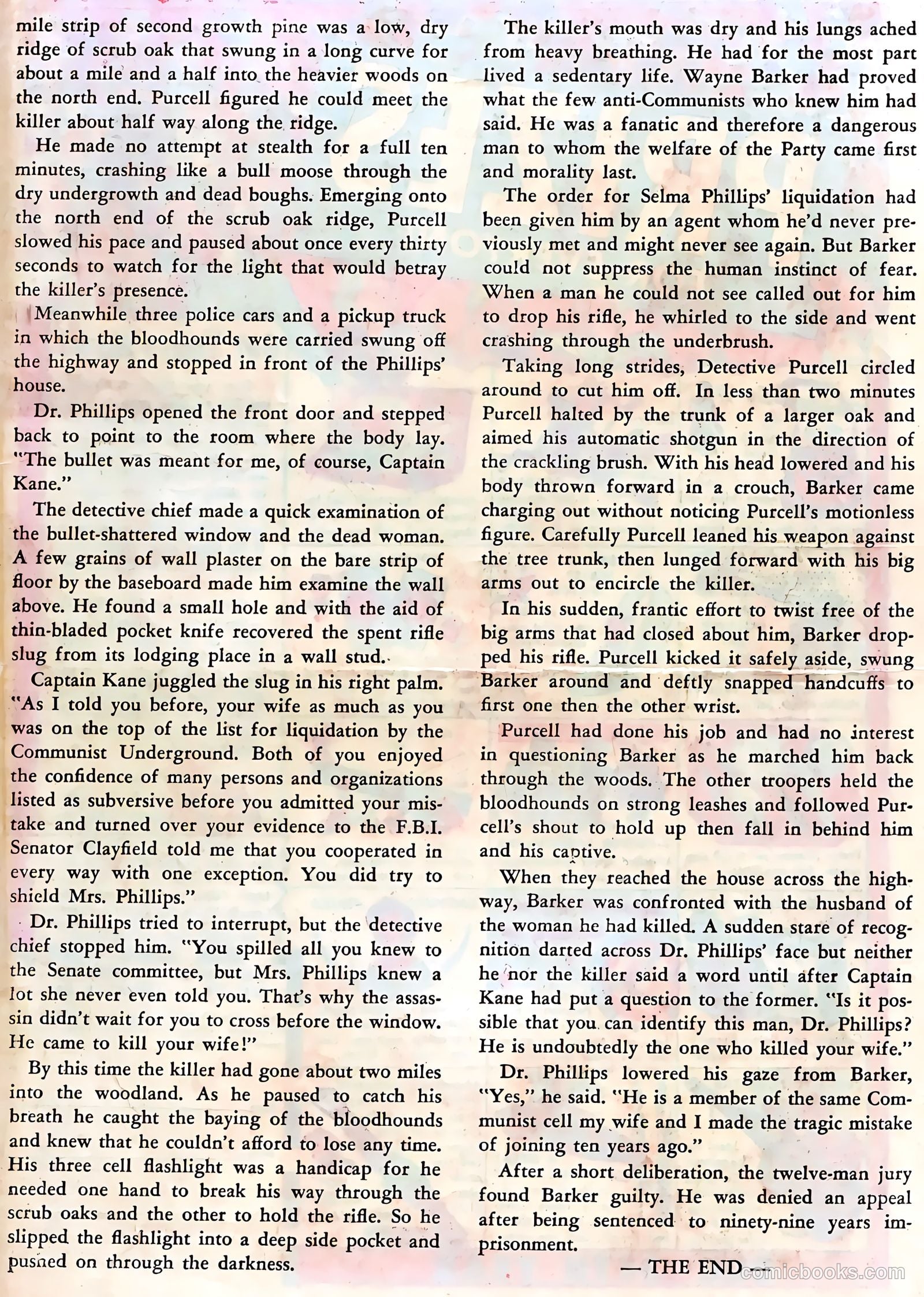 Authentic Police Cases #18 — page 35 of 36