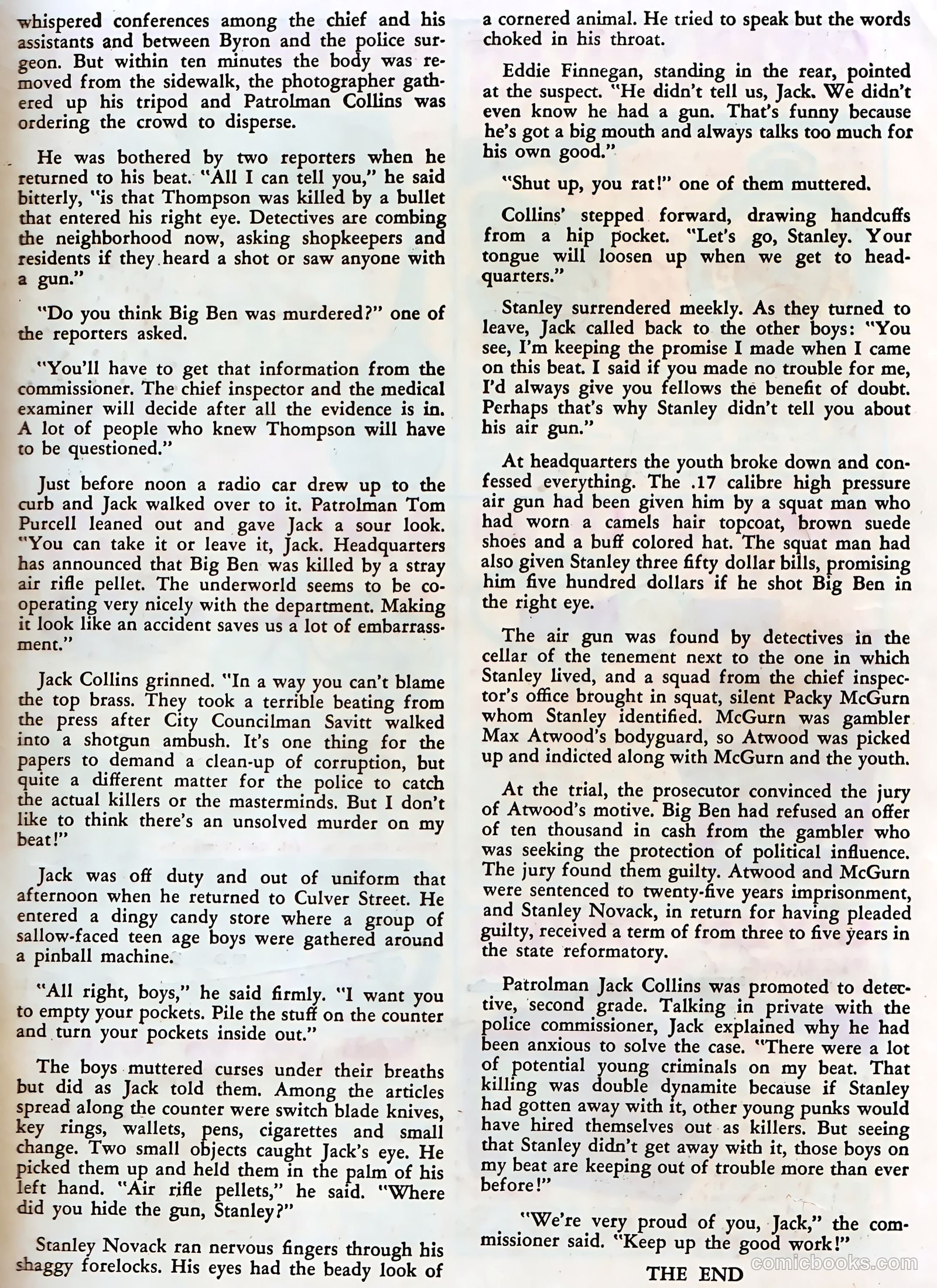 Authentic Police Cases #20 — page 35 of 37