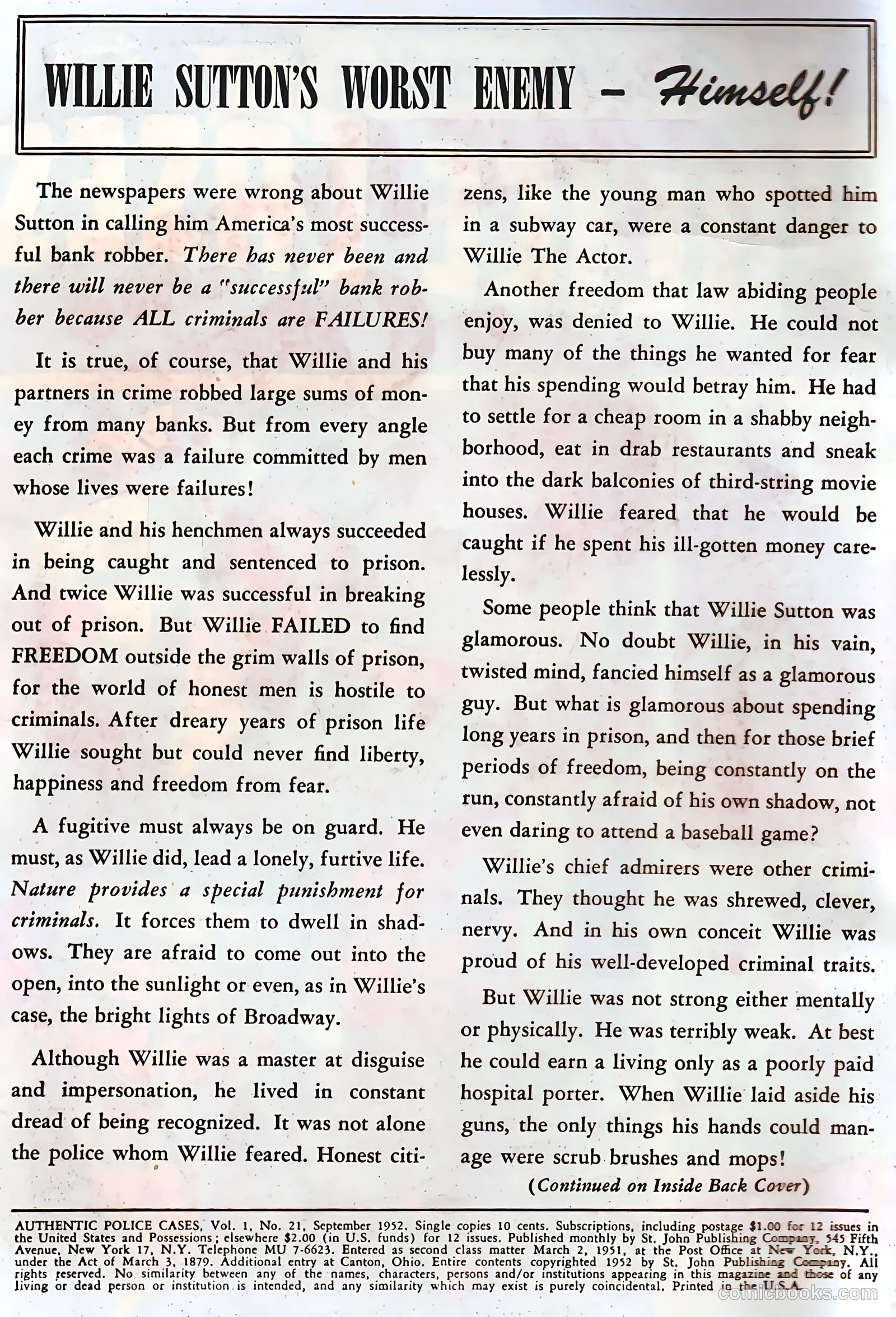 Authentic Police Cases #21 — page 2 of 36