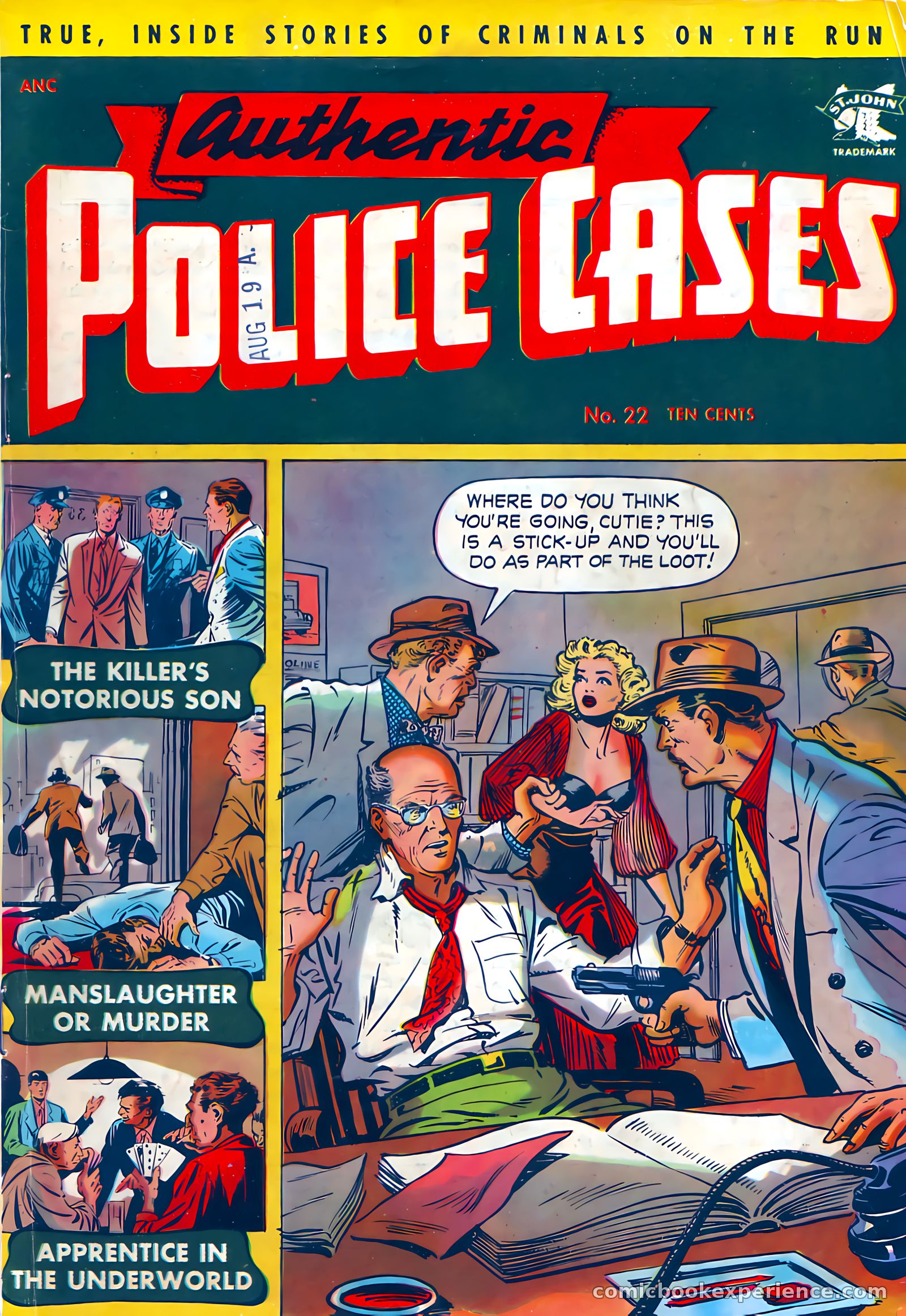 Authentic Police Cases #22 — page 1 of 36