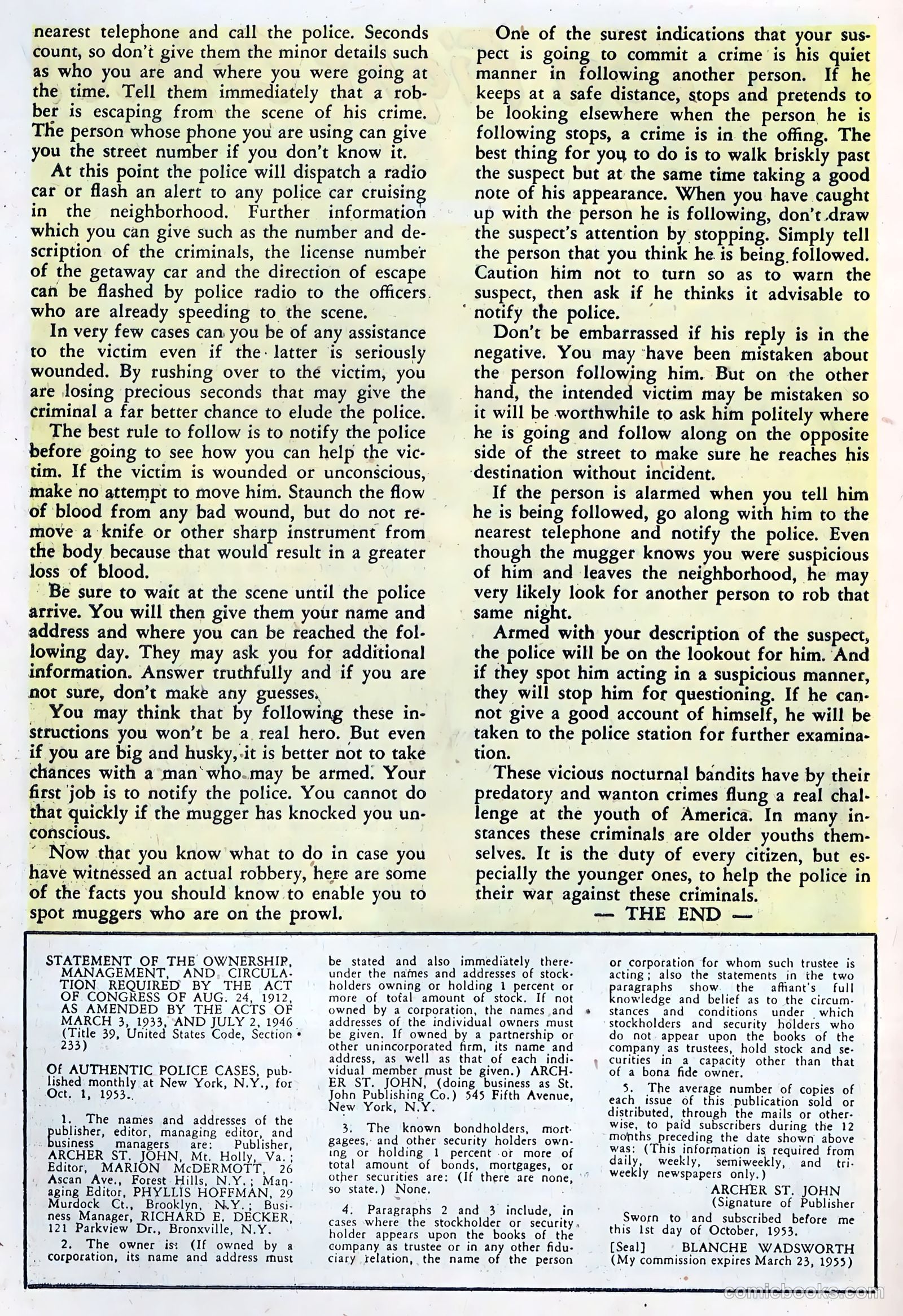 Authentic Police Cases #31 — page 28 of 36