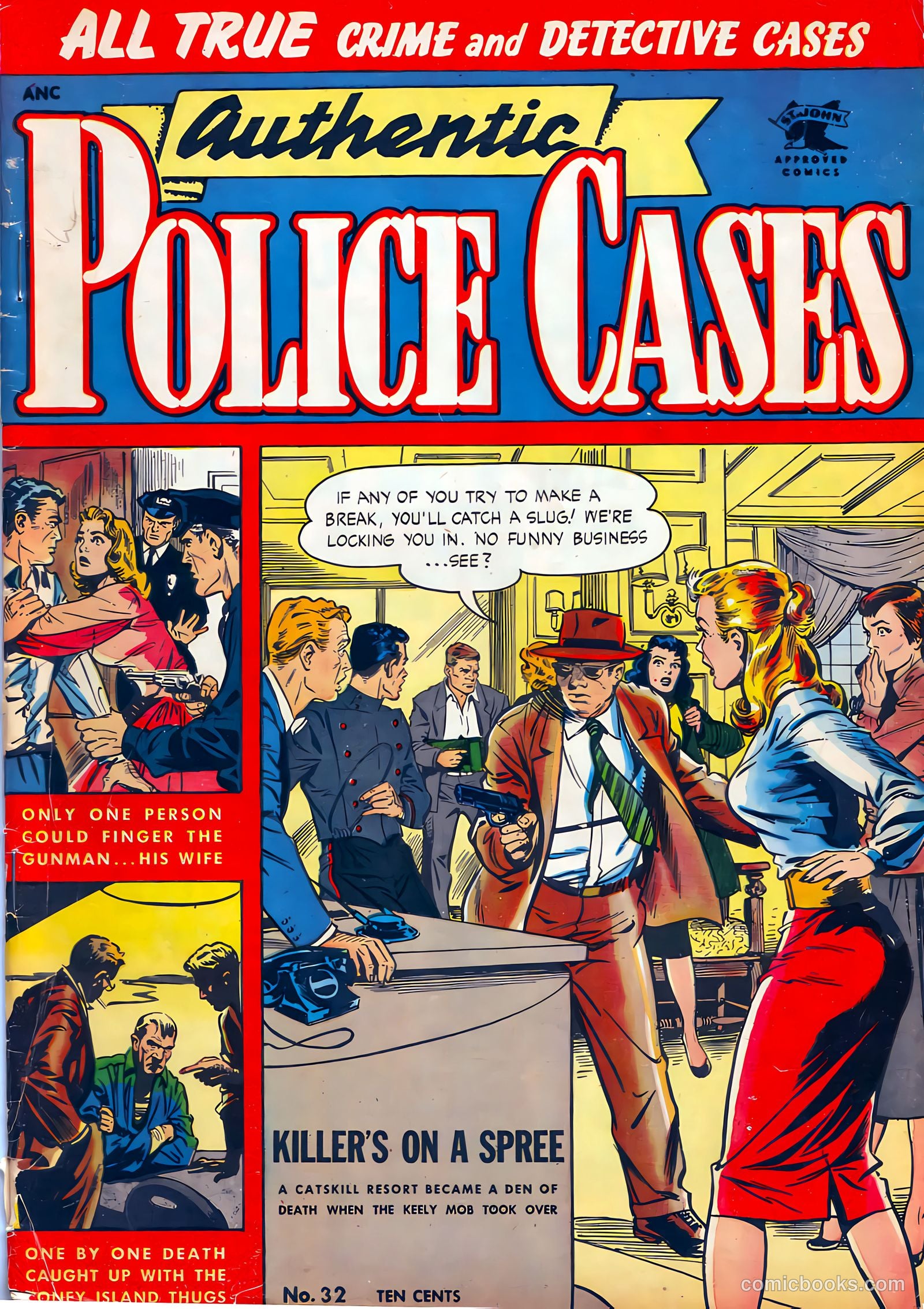 Authentic Police Cases #32 — page 1 of 36