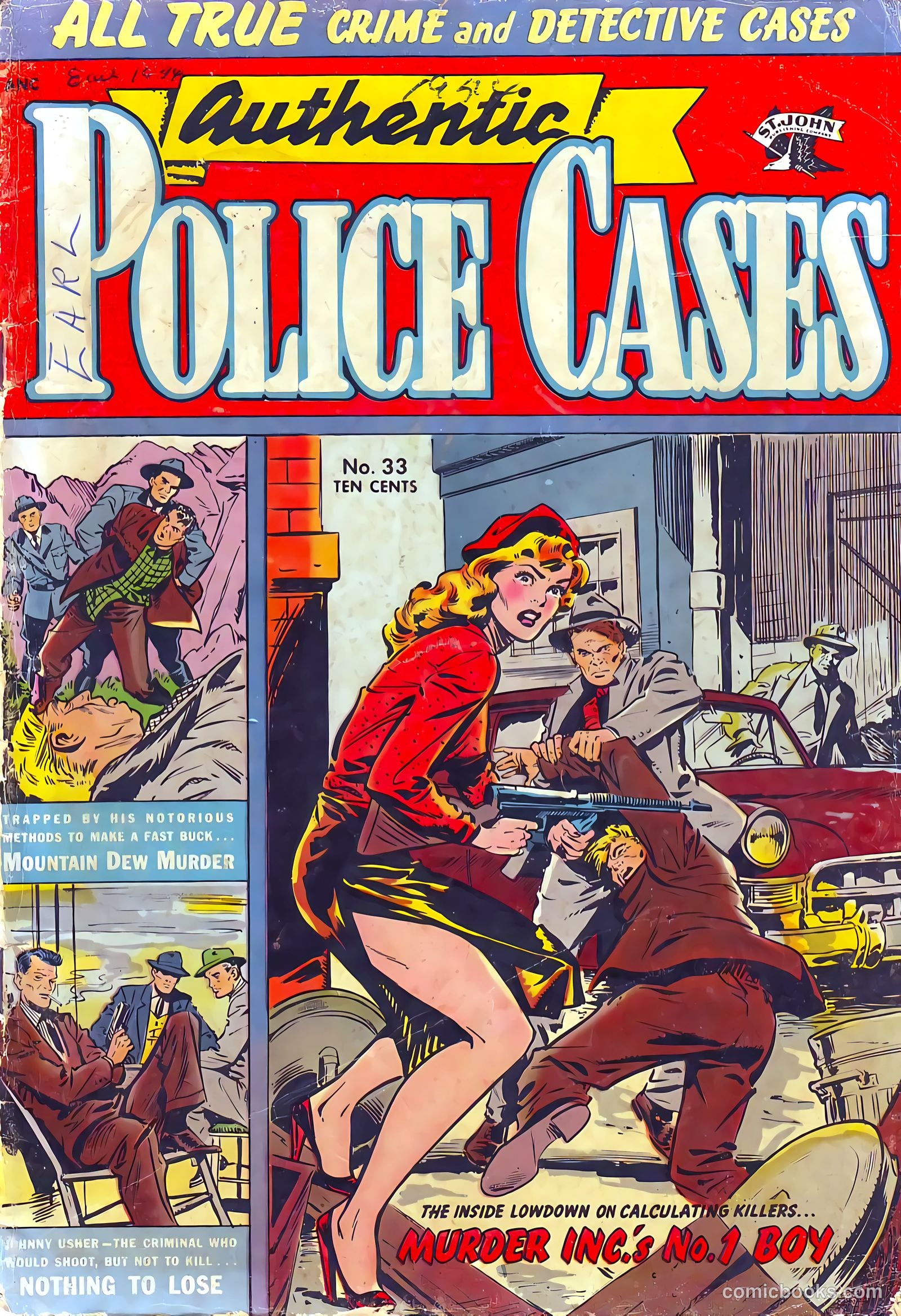 Authentic Police Cases #33 — page 1 of 36