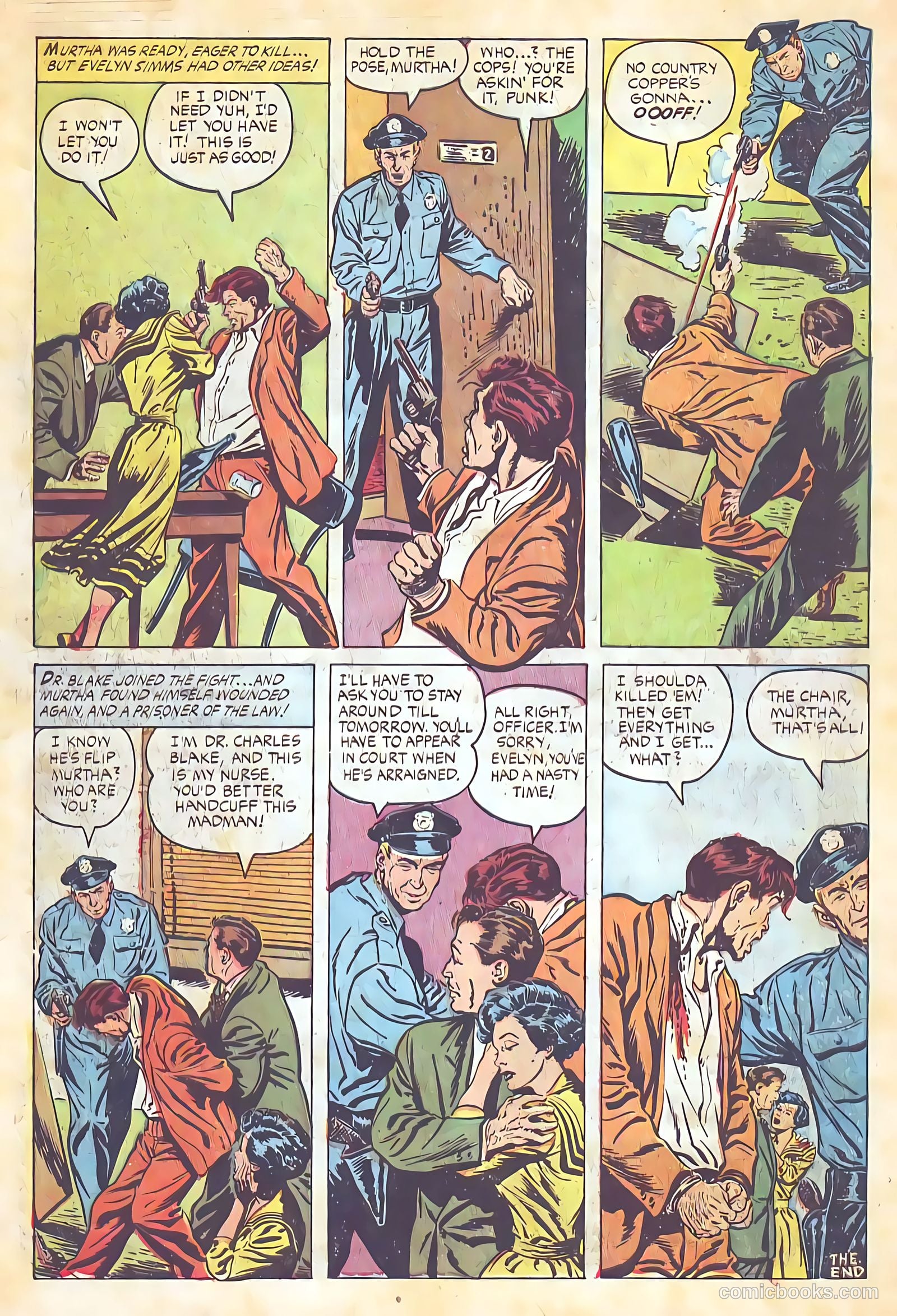 Authentic Police Cases #33 — page 34 of 36