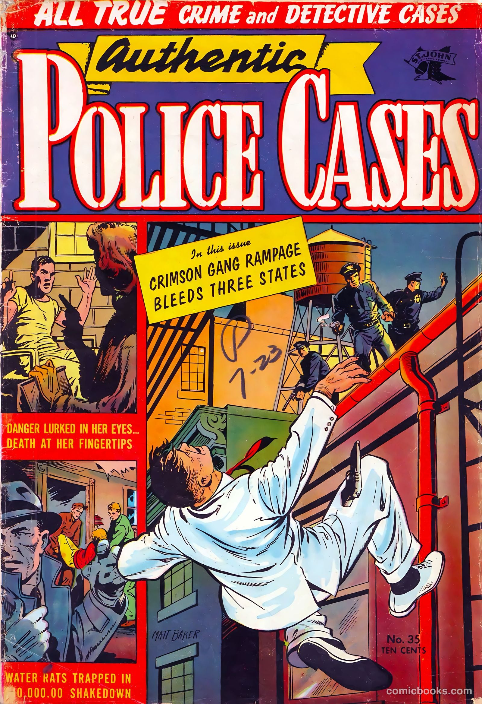 Authentic Police Cases #35 — page 1 of 36