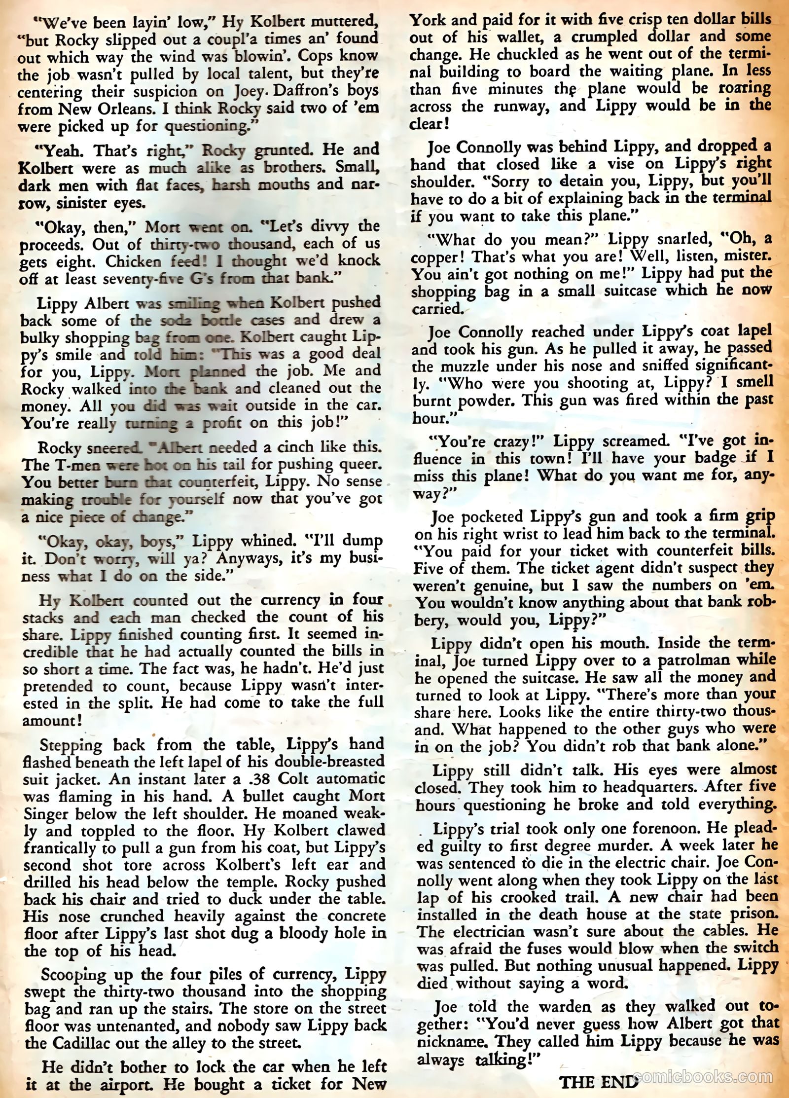 Authentic Police Cases #36 — page 35 of 36