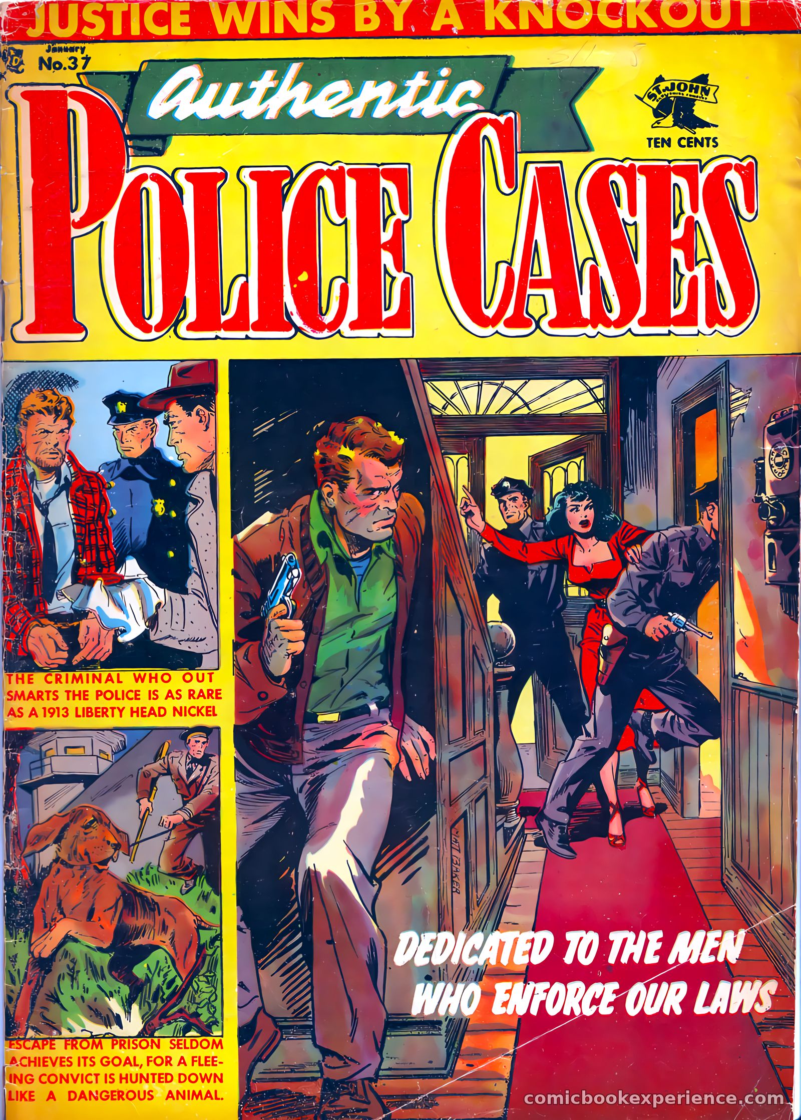 Authentic Police Cases #37 — page 1 of 37
