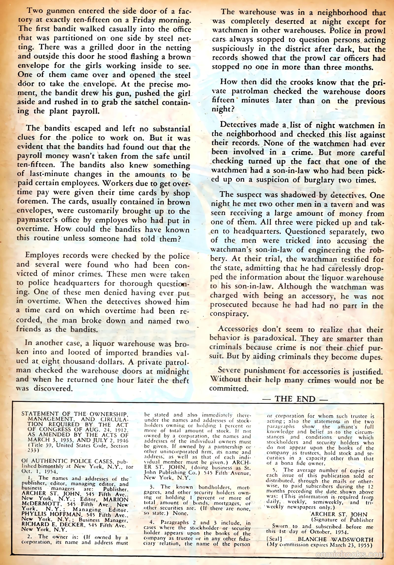 Authentic Police Cases #37 — page 35 of 37