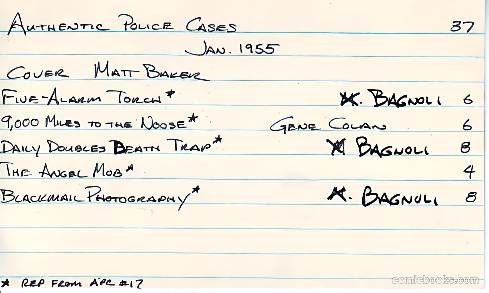 Authentic Police Cases #37 — page 37 of 37