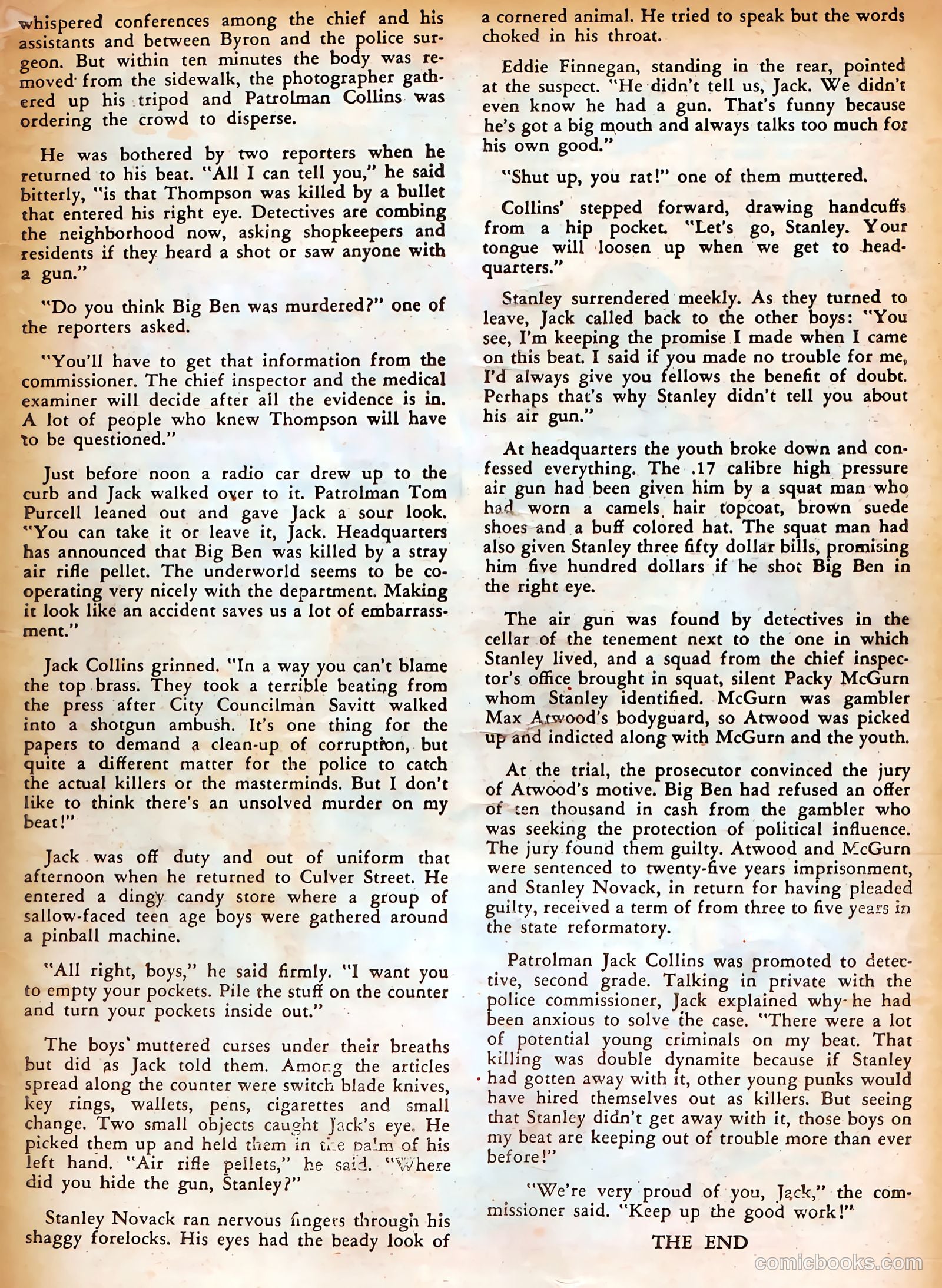 Authentic Police Cases #38 — page 35 of 36
