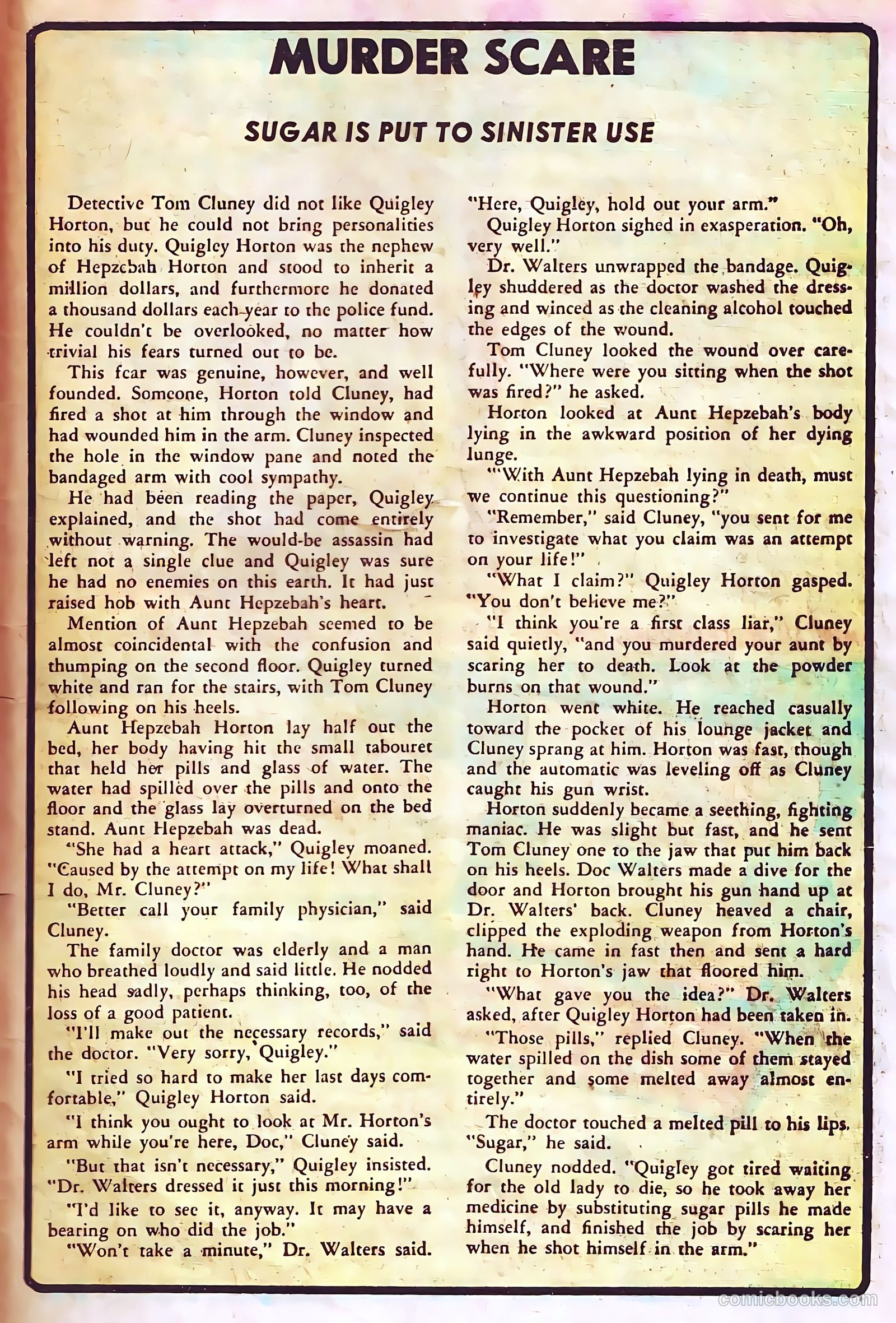 Authentic Police Cases #6 — page 33 of 36
