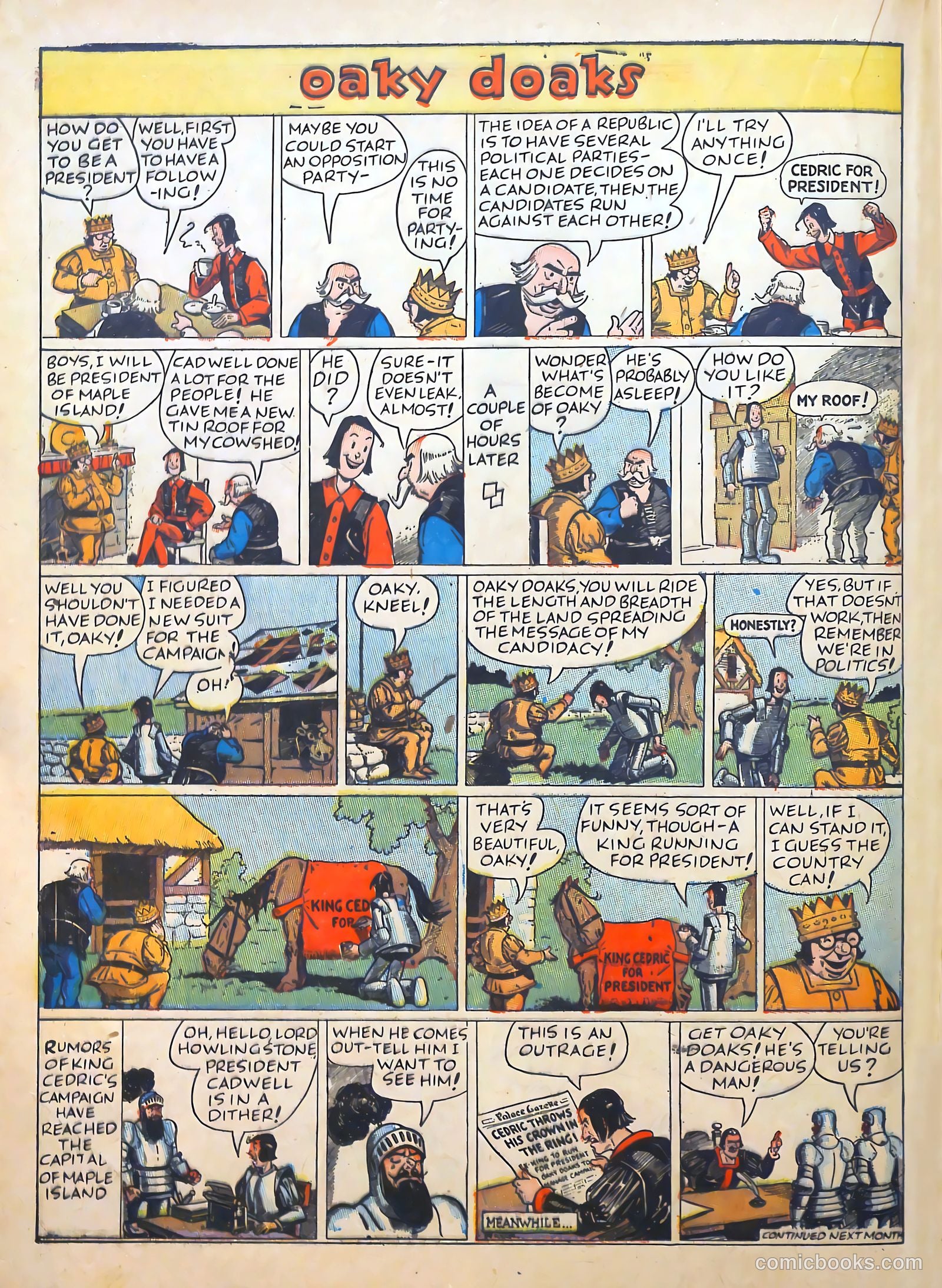 Oaky Doaks #1 — page 36 of 68