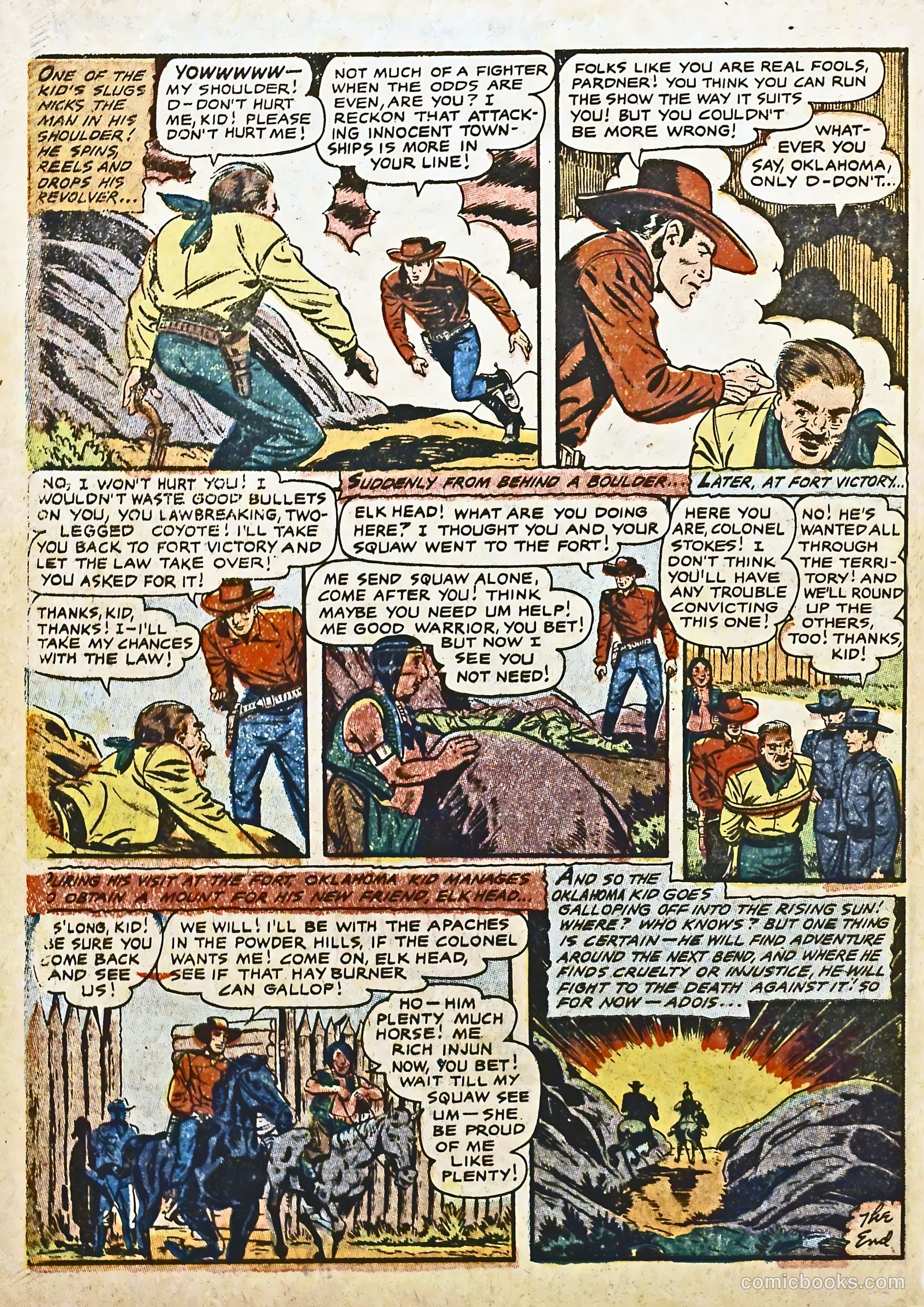 Oklahoma Kid #3 — page 34 of 36