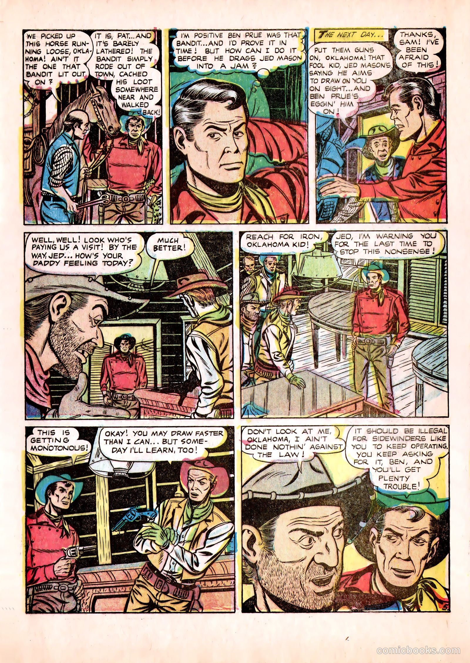 Oklahoma Kid #4 — page 9 of 36