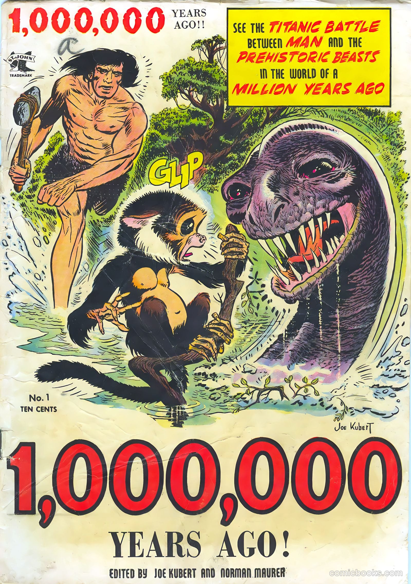 One Million Years Ago #1 — page 1 of 36