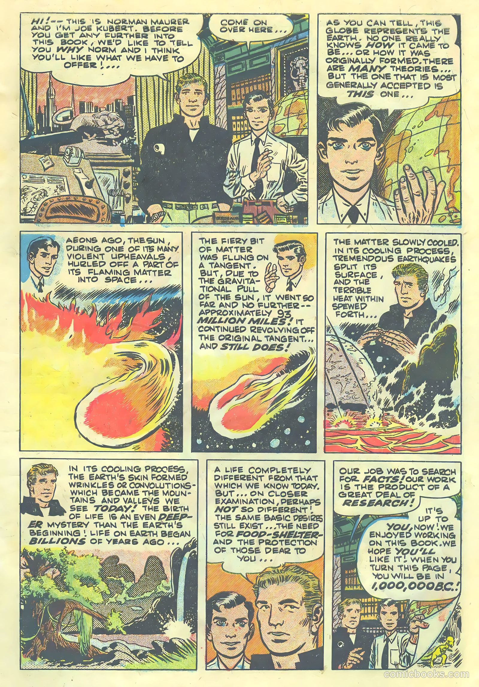 One Million Years Ago #1 — page 3 of 36