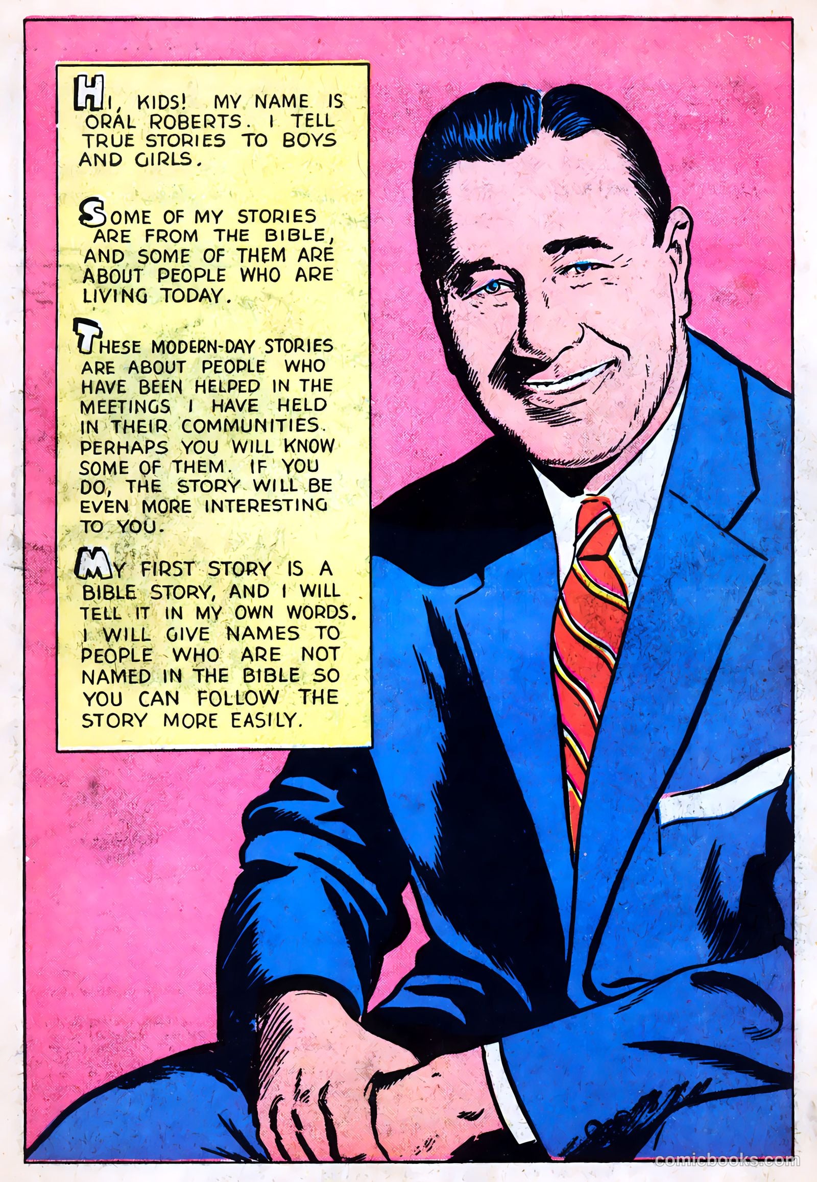 Oral Roberts' True Stories #102 — page 3 of 36