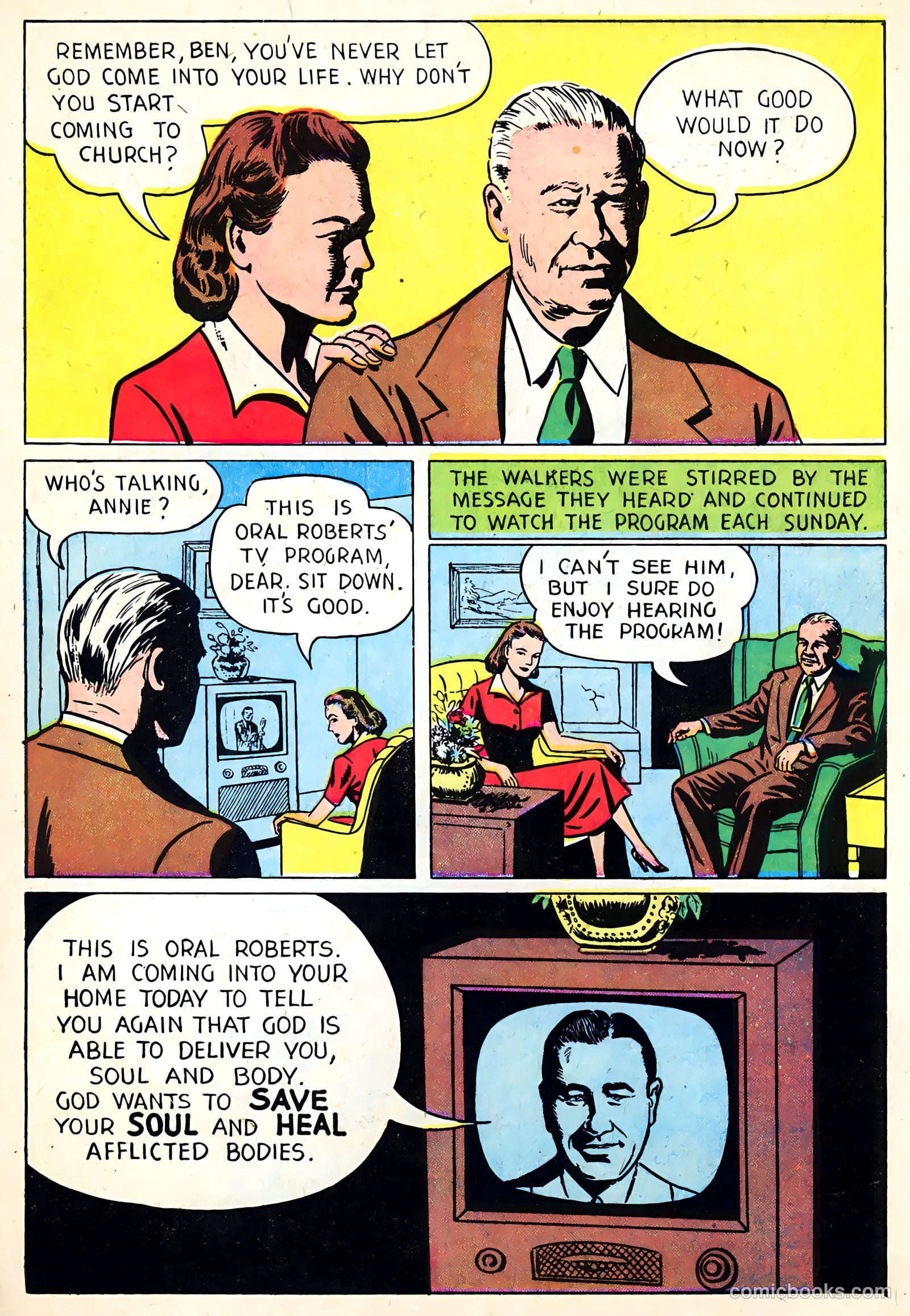 Oral Roberts' True Stories #102 — page 27 of 36