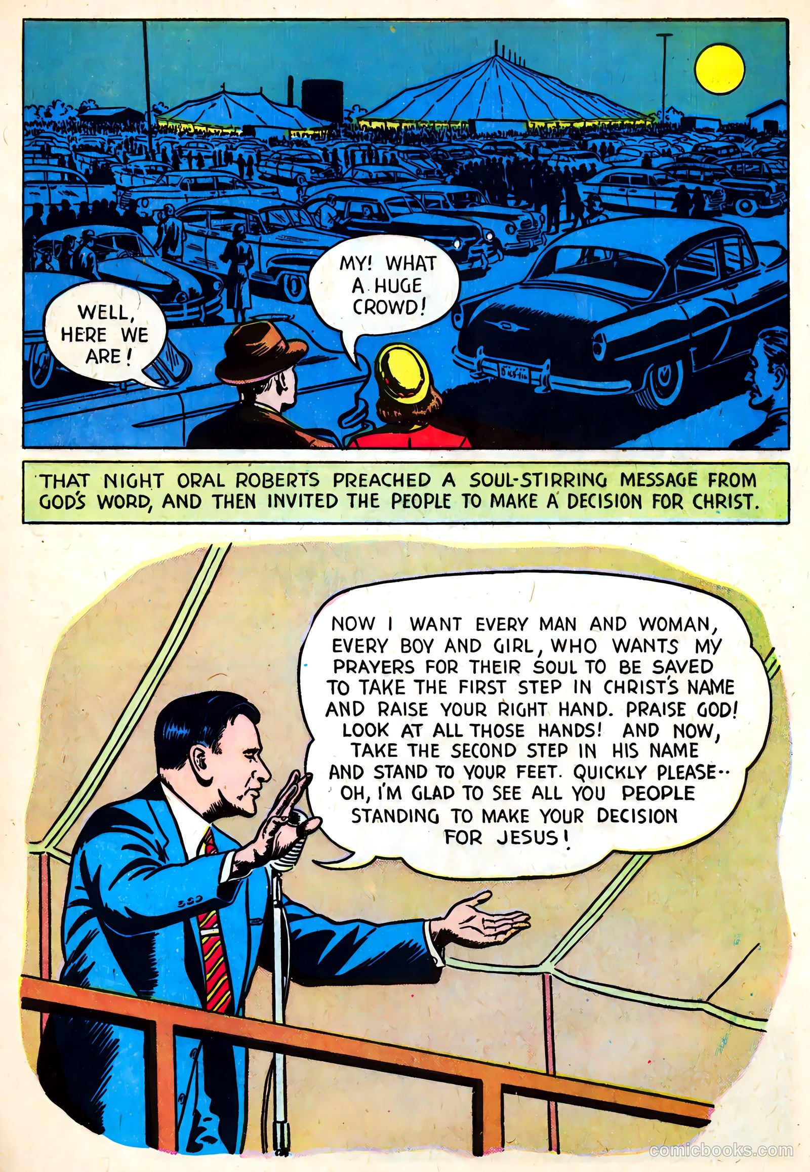 Oral Roberts' True Stories #102 — page 29 of 36