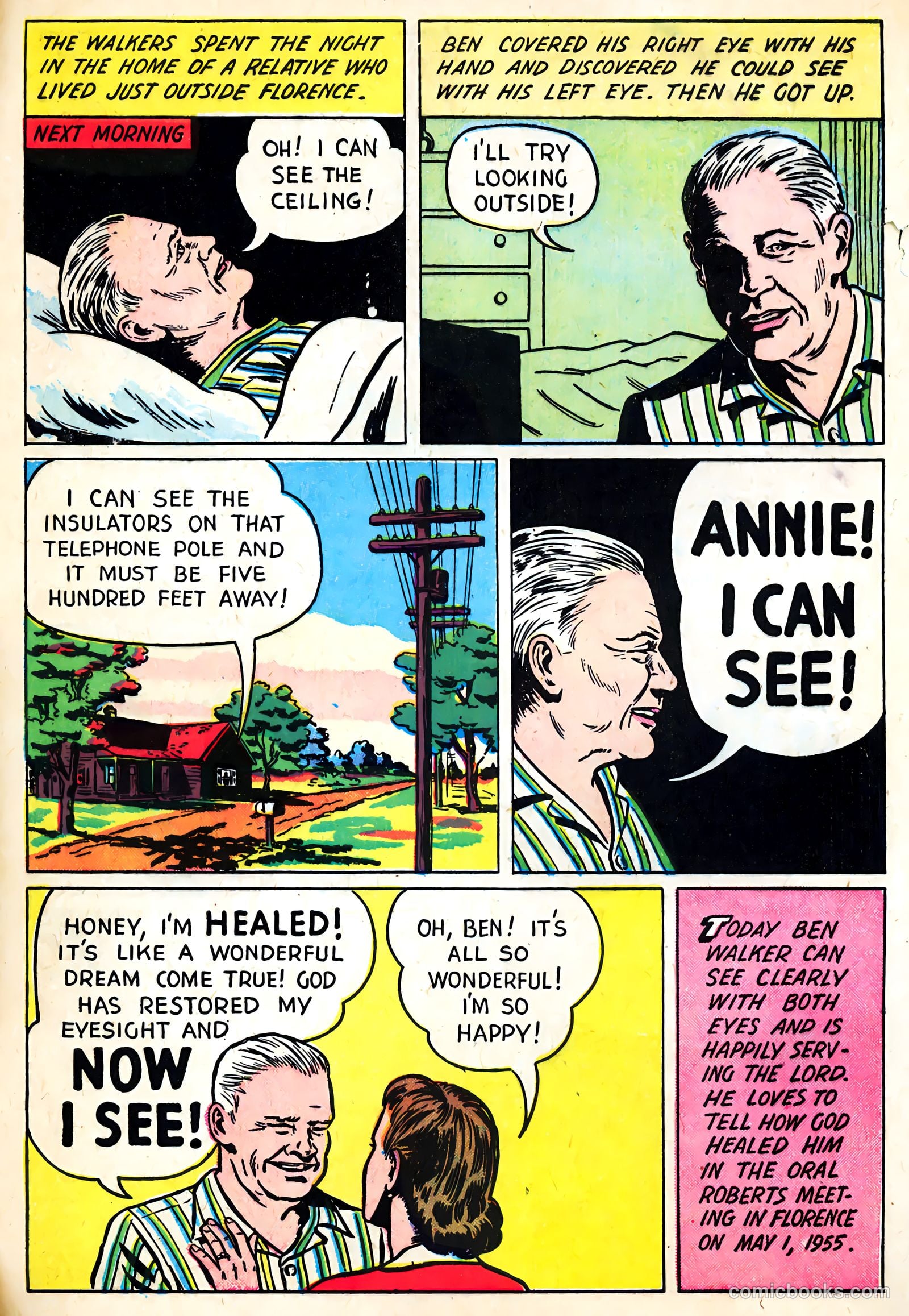 Oral Roberts' True Stories #102 — page 33 of 36