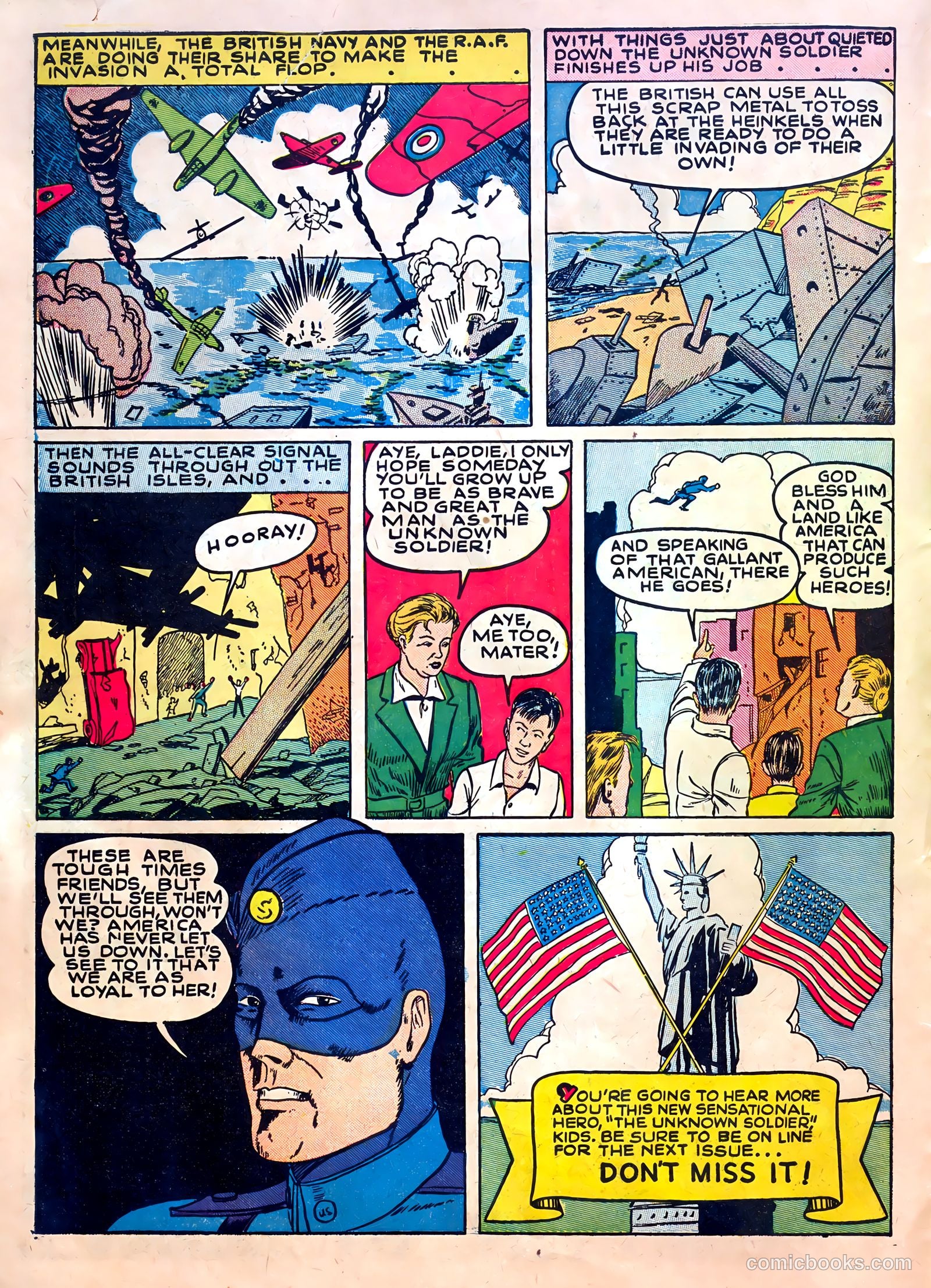 Our Flag Comics #1 — page 18 of 68