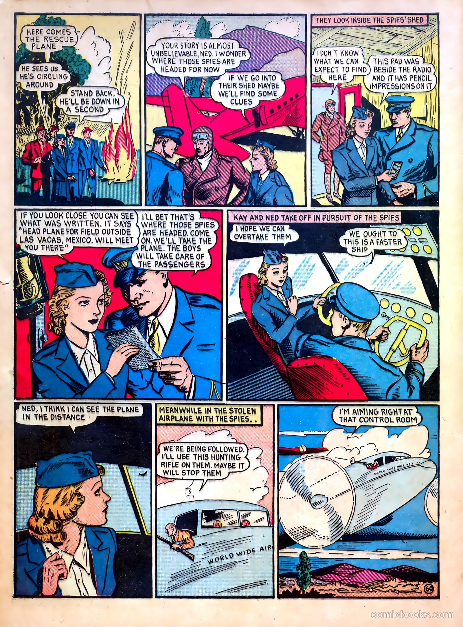 Our Flag Comics #1 — page 62 of 68