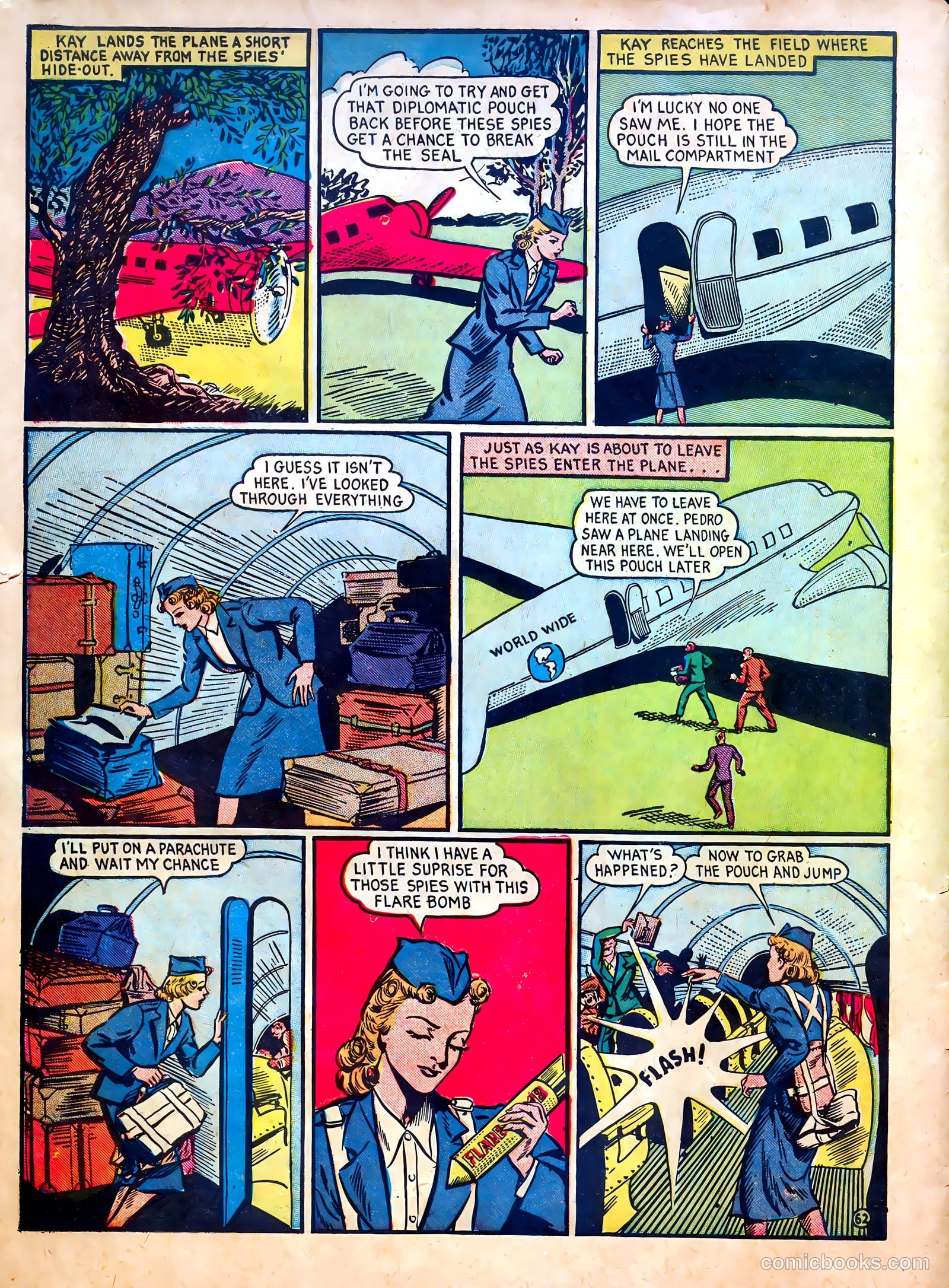 Our Flag Comics #1 — page 64 of 68
