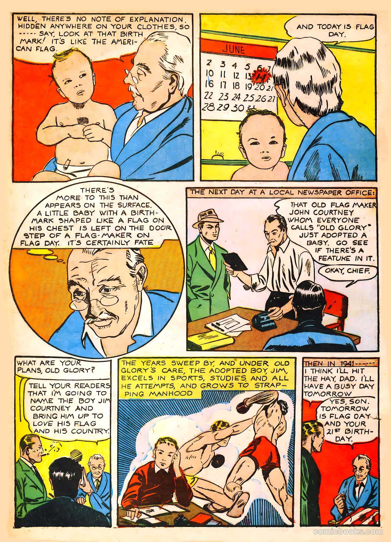 Our Flag Comics #2 — page 3 of 66